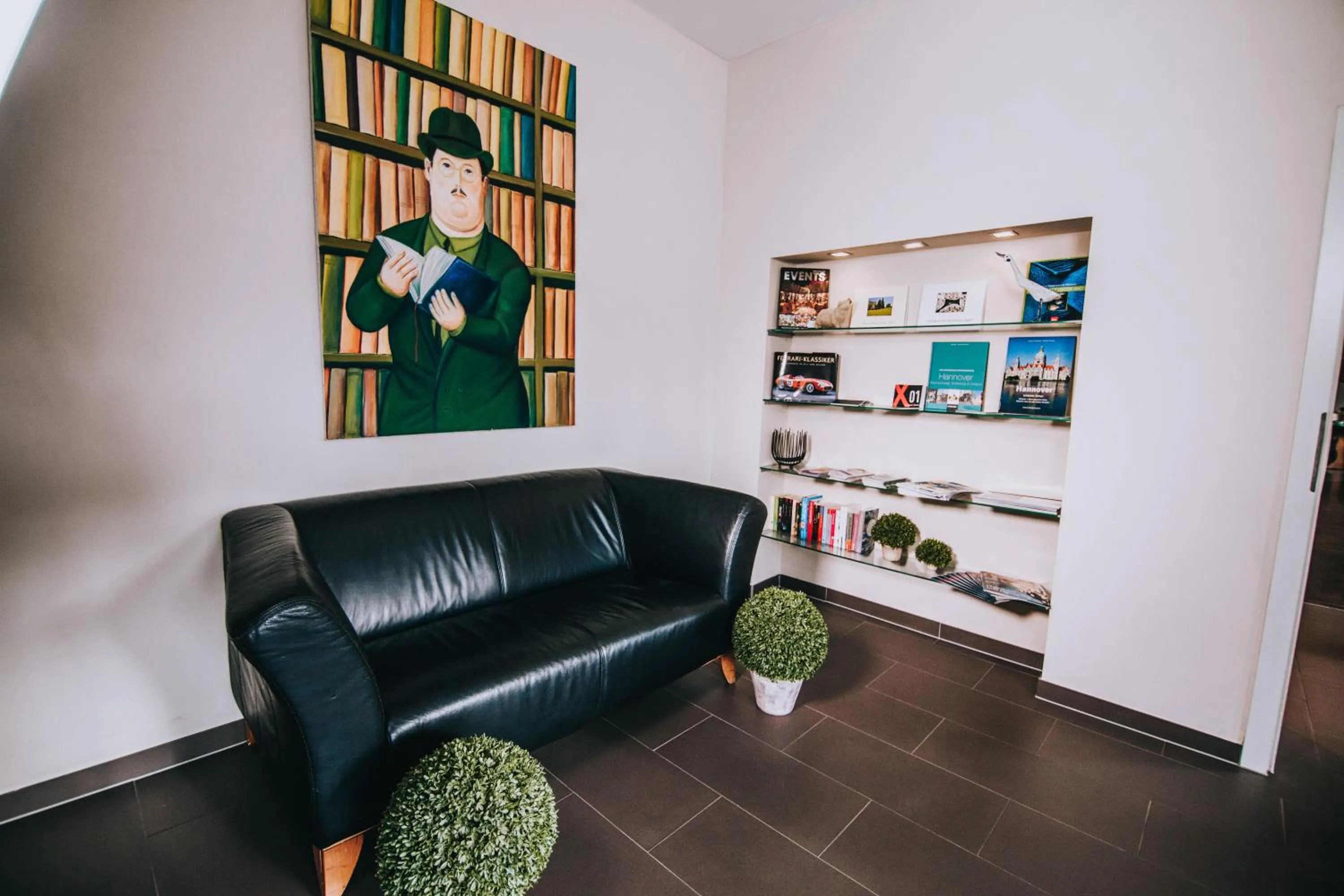 Lobby or reception in Hotel Havelser Hof