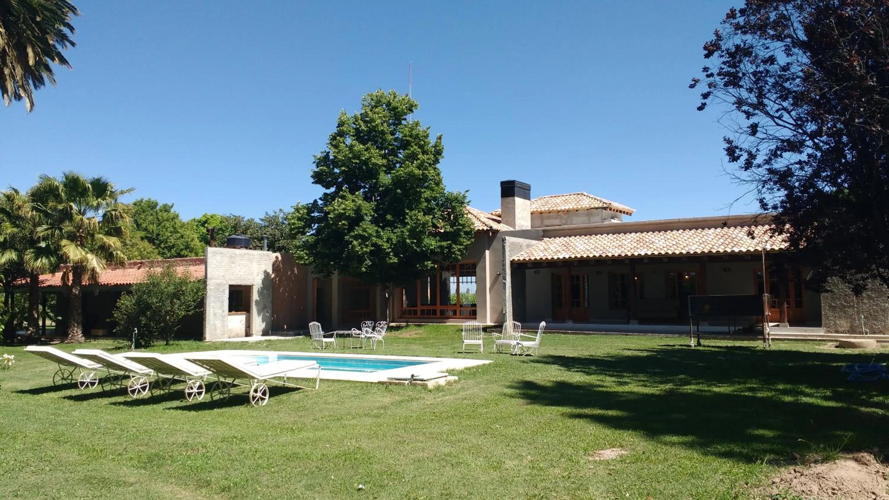 Garden in Posada Cavieres Wine Farm