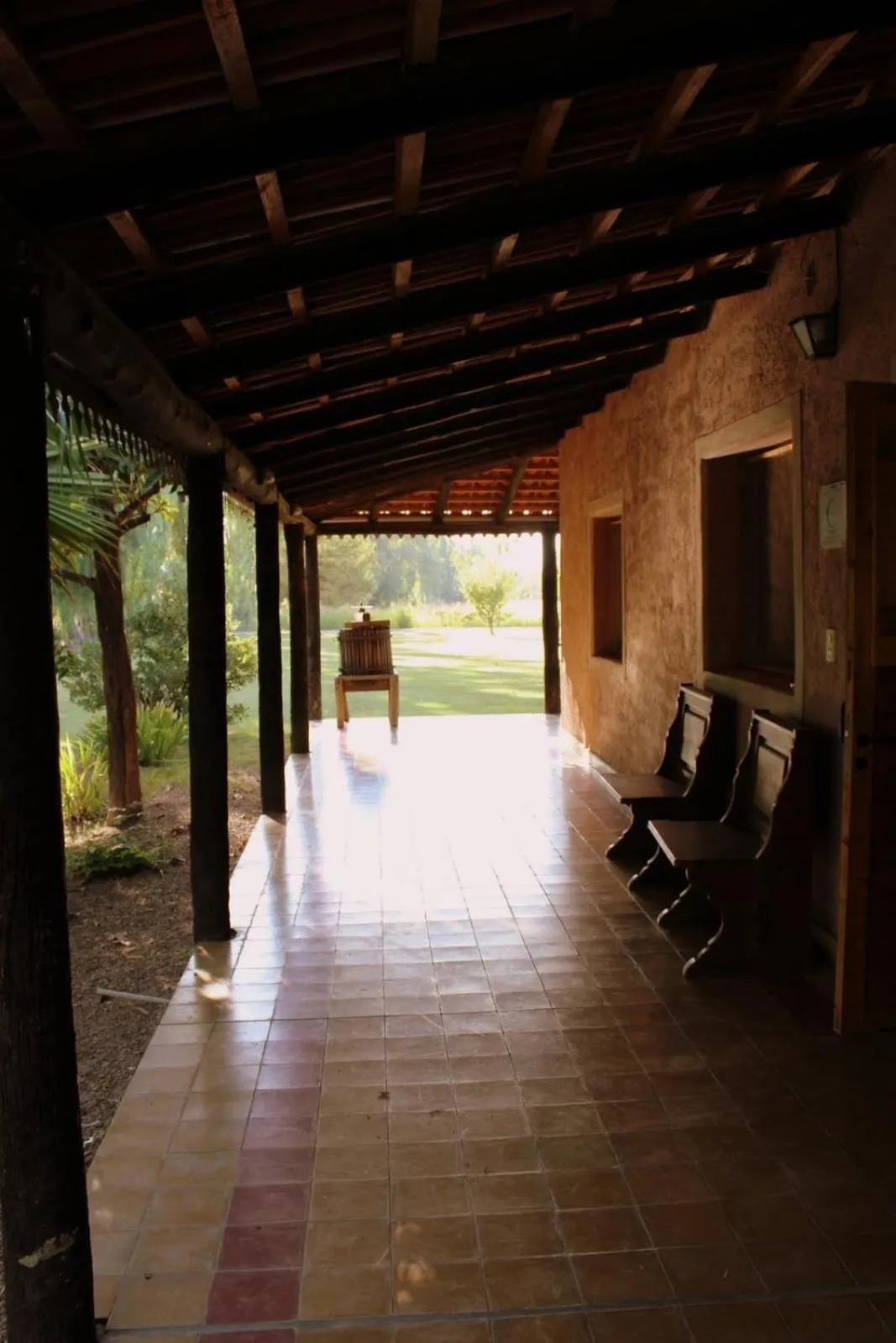 Facade/entrance in Posada Cavieres Wine Farm