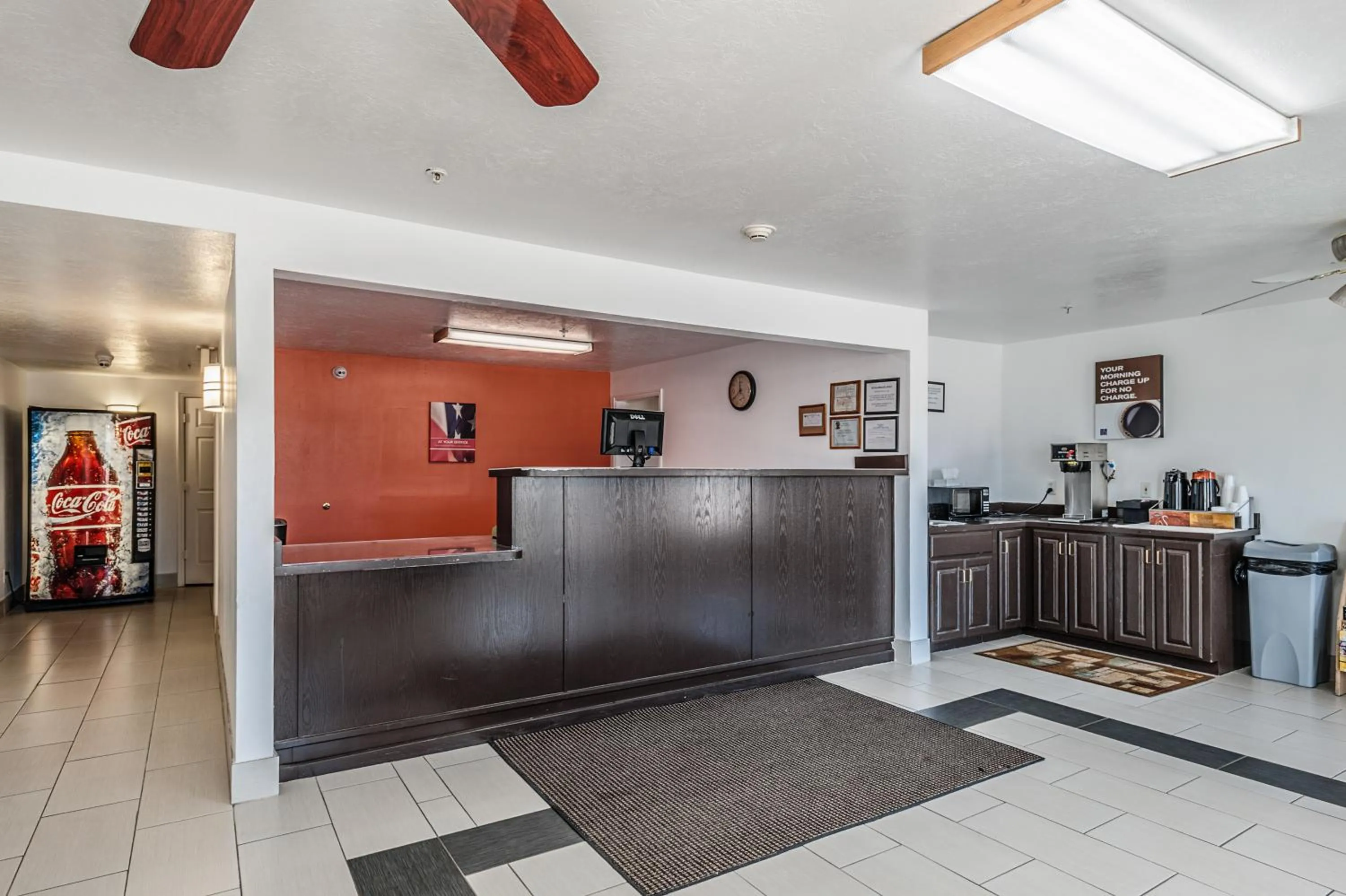 Lobby or reception in Motel 6-Beaver, UT