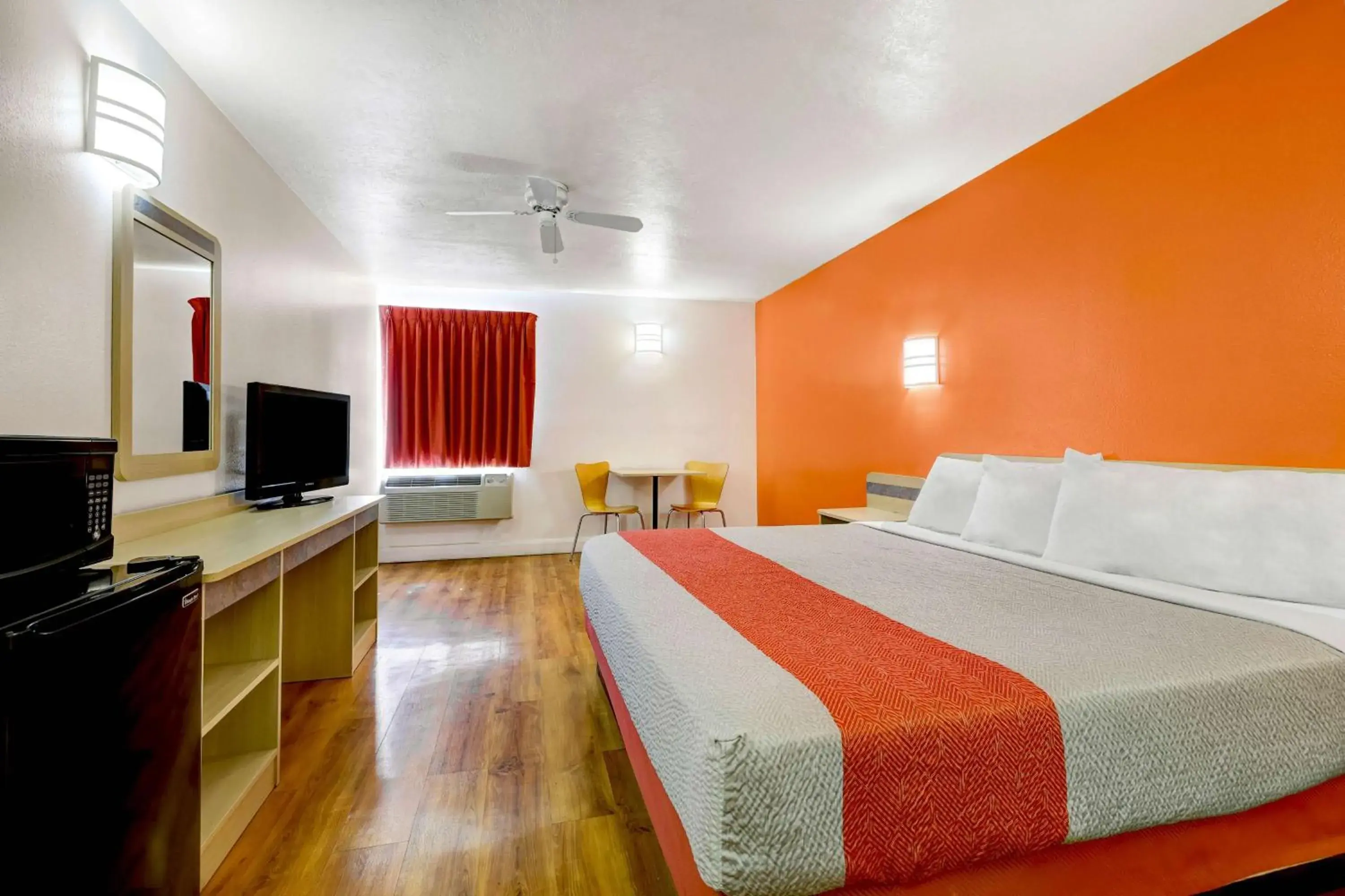 Bedroom, Bed in Motel 6-Beaver, UT Bedroom, Bed in Motel 6-Beaver, UT