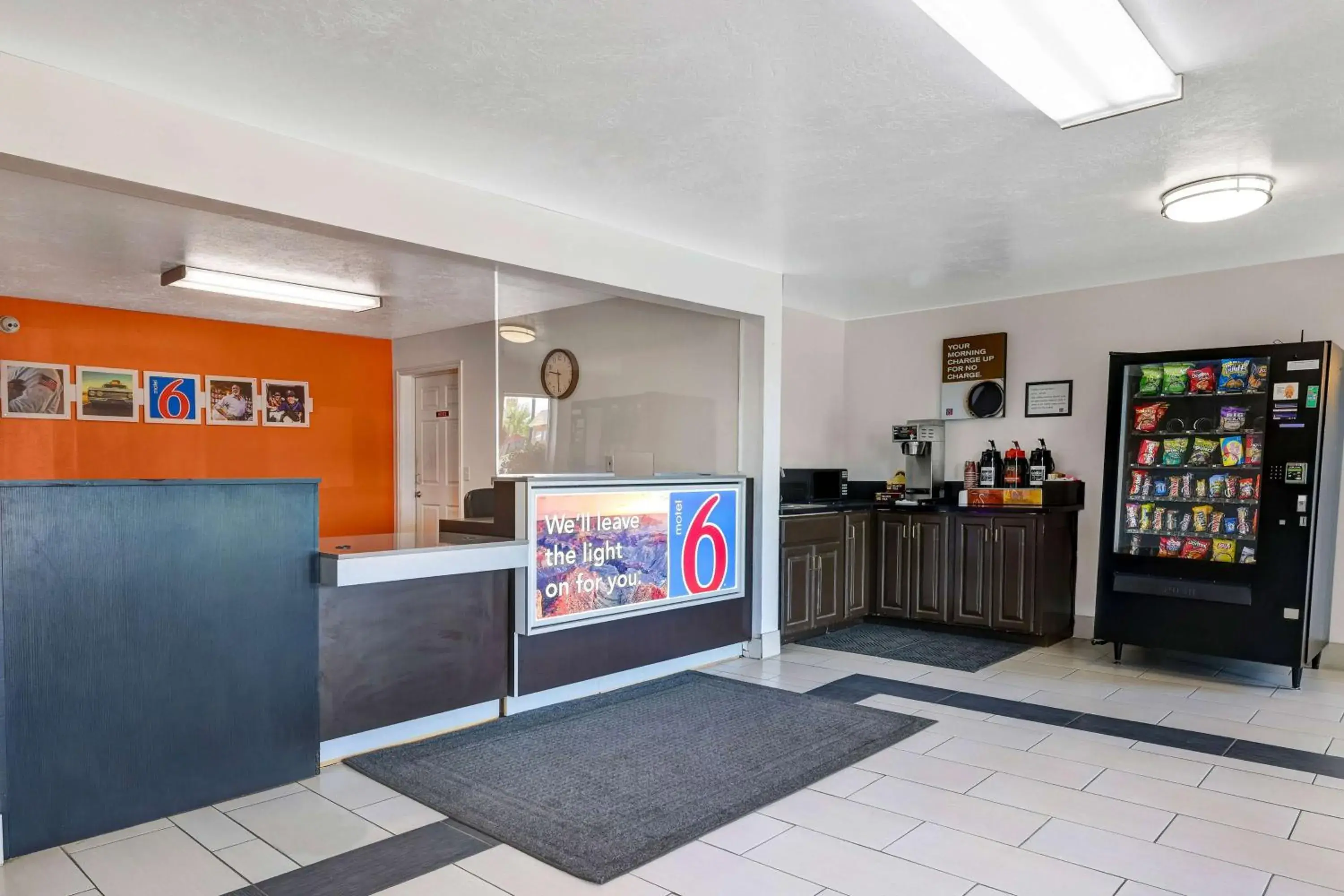 Lobby or reception in Motel 6-Beaver, UT Lobby or reception in Motel 6-Beaver, UT