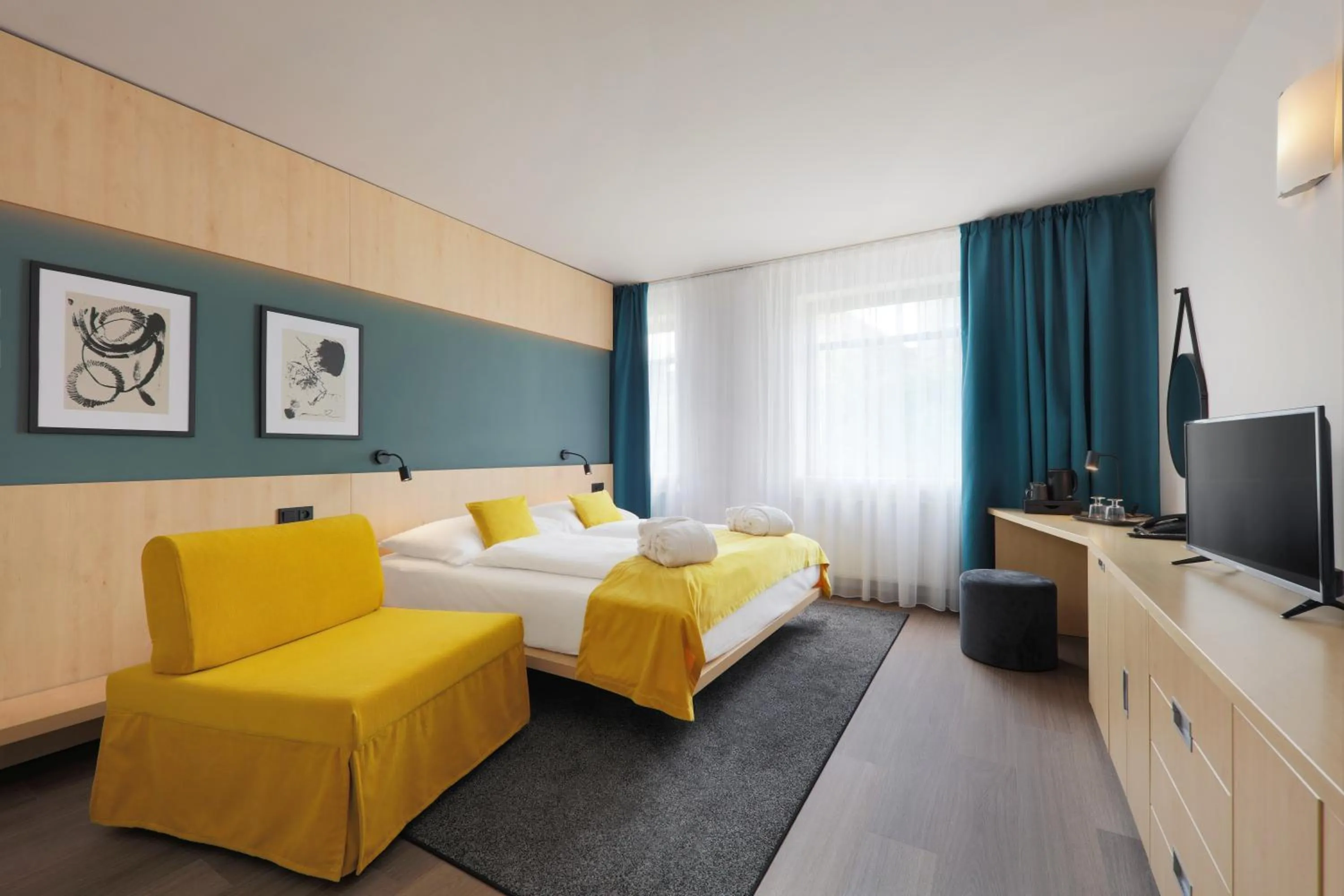 Photo of the whole room, Bed in Spa Hotel Felicitas