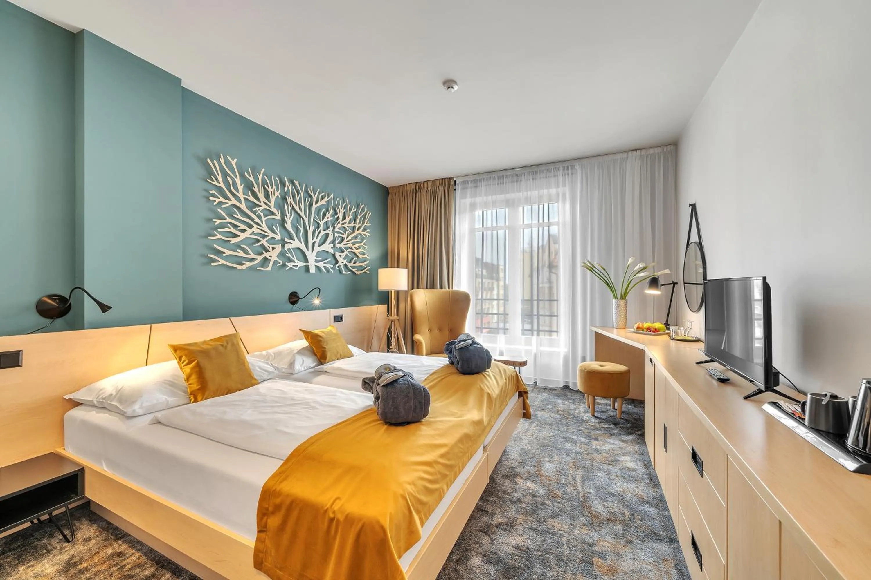 Photo of the whole room, Bed in Spa Hotel Felicitas