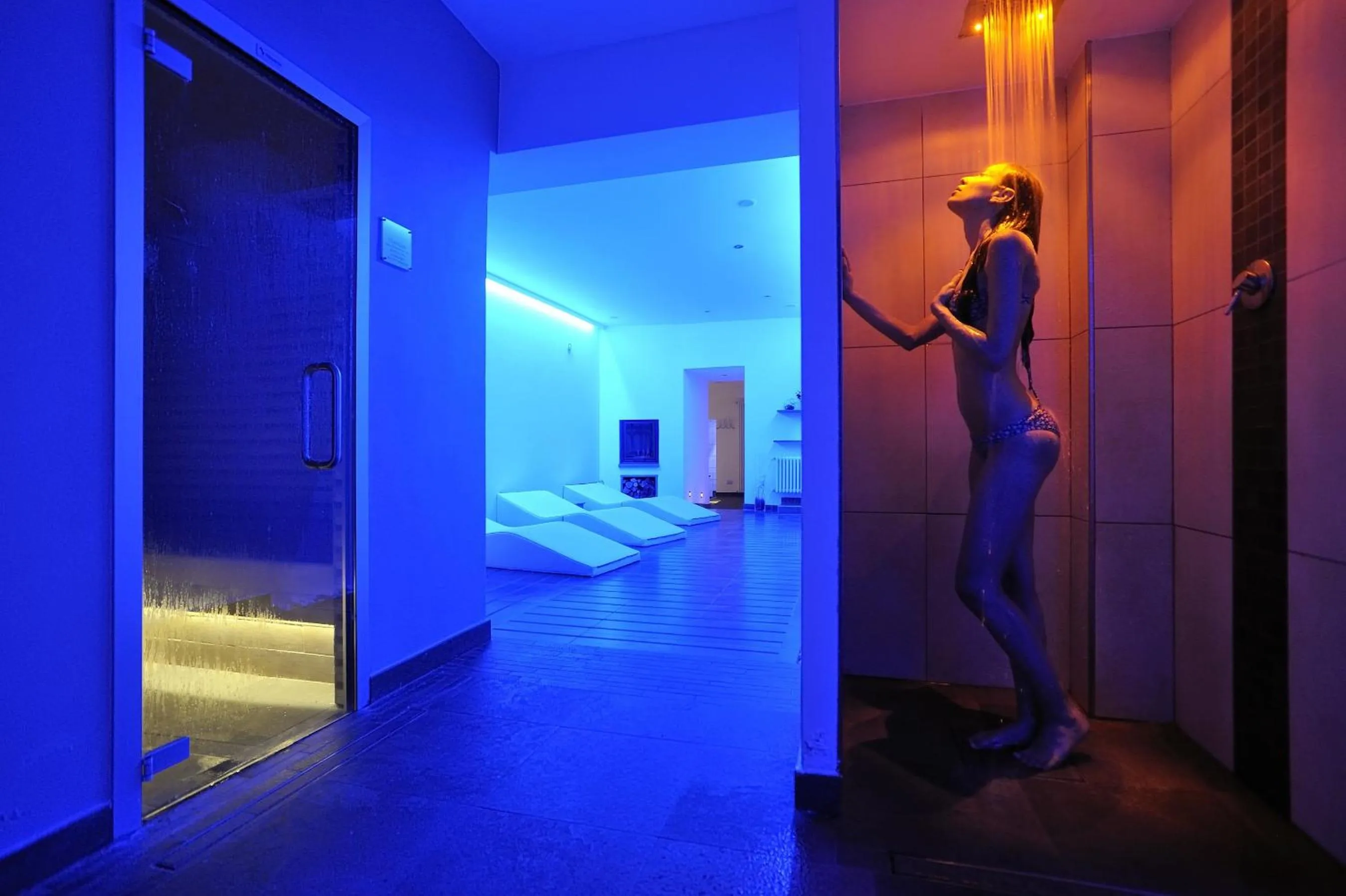 Steam room in Piccolo Hotel Aurora