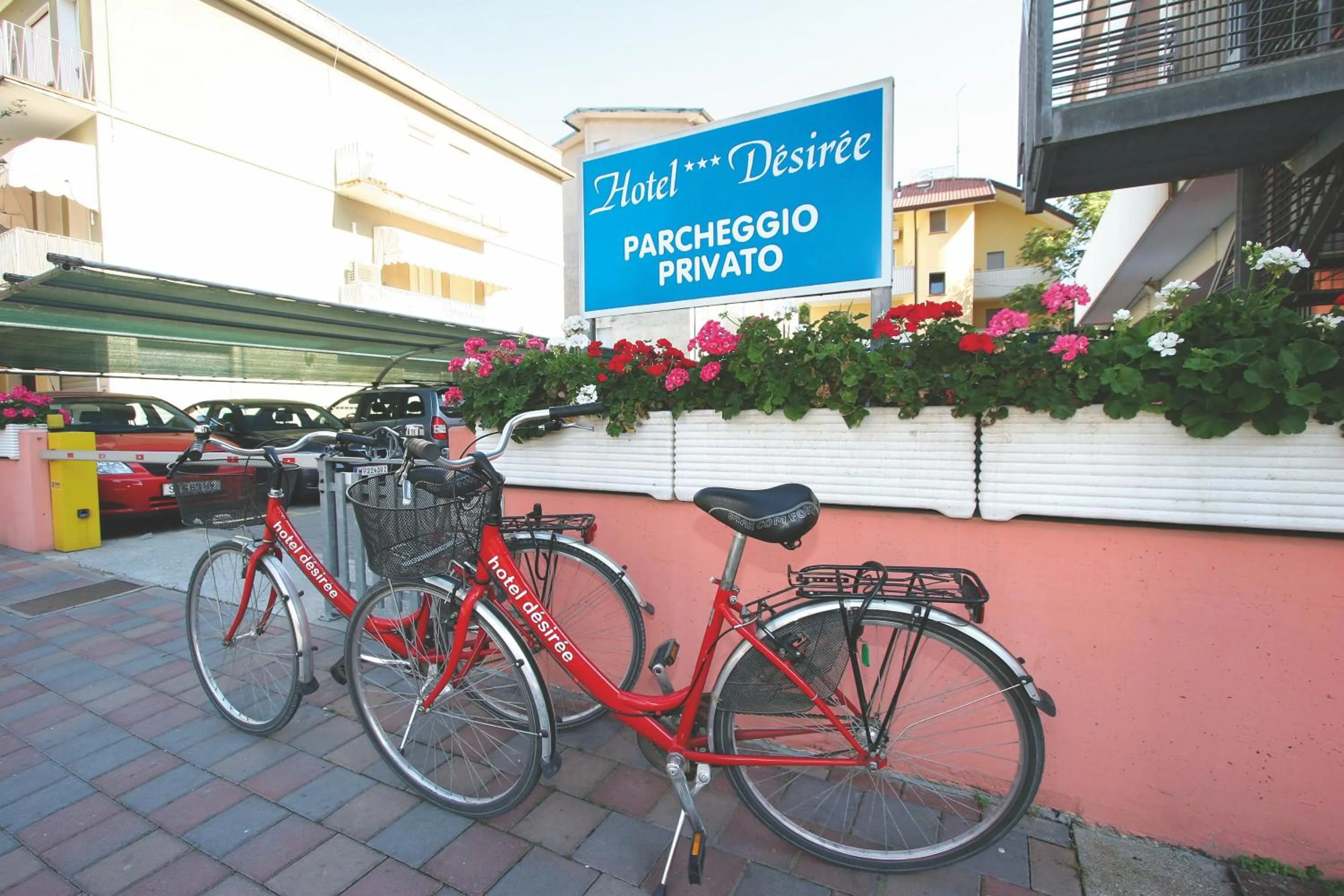 Facade/entrance in Hotel Desiree
