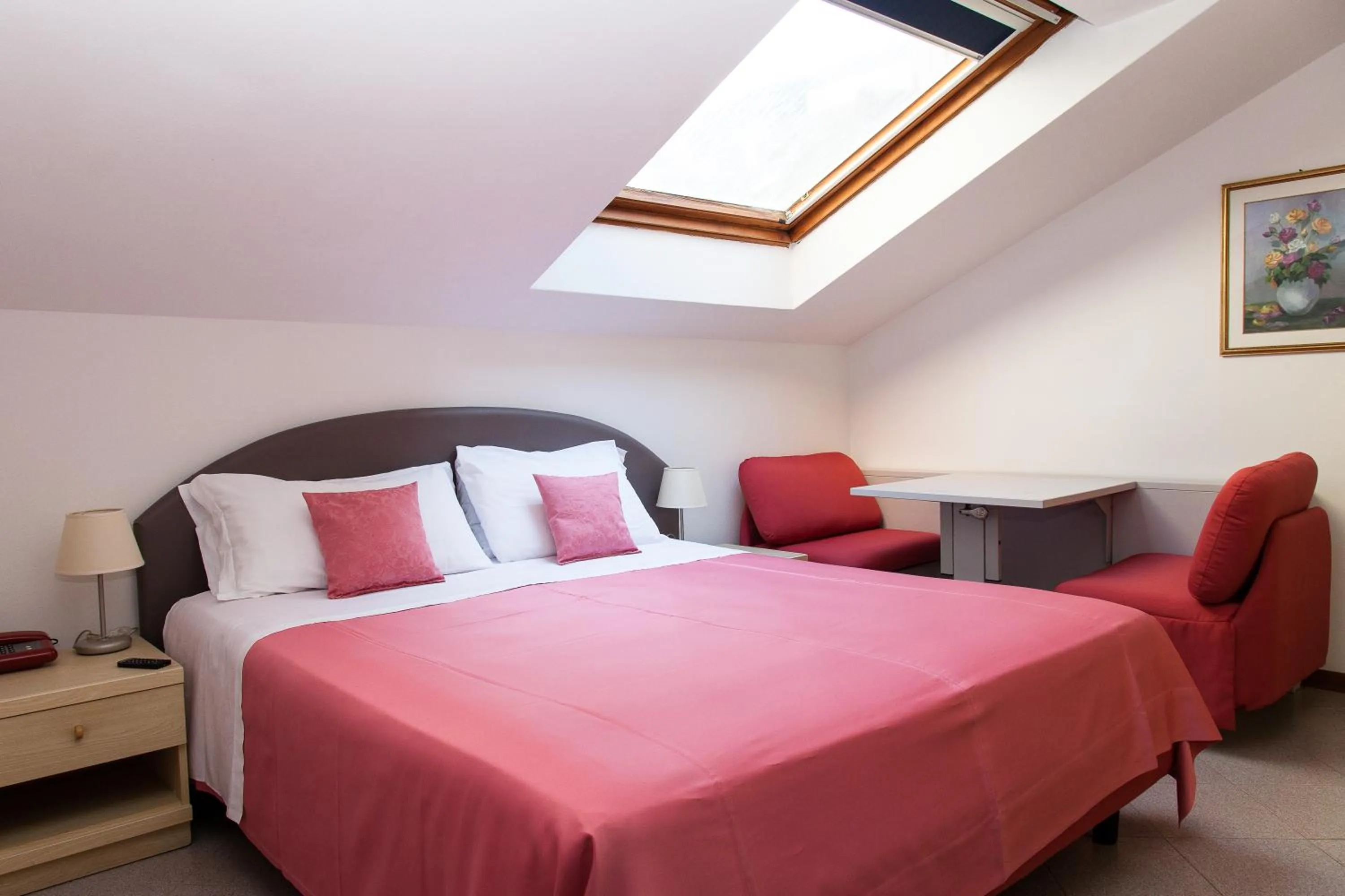 Bed in Hotel Desiree