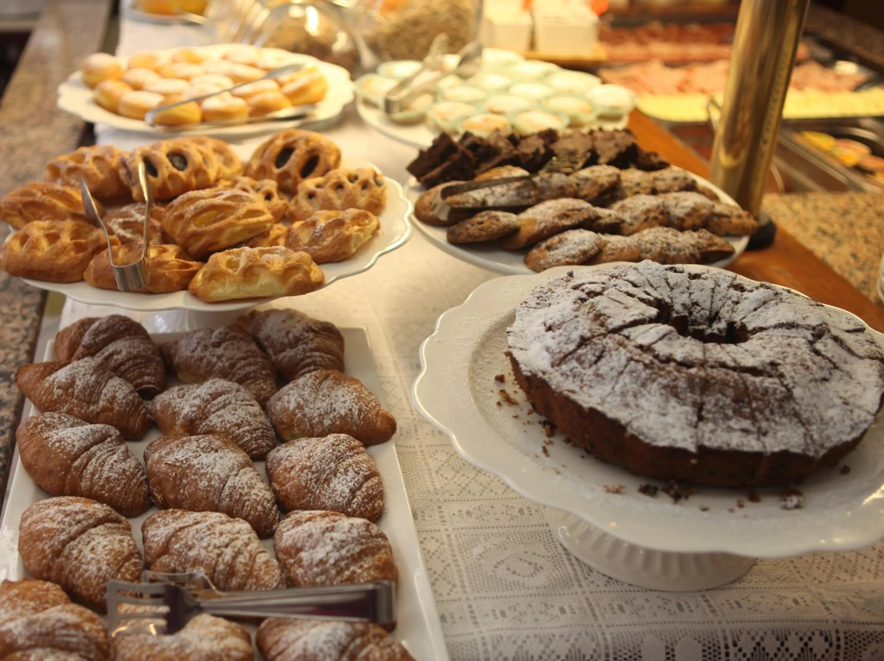Buffet breakfast in Hotel Desiree