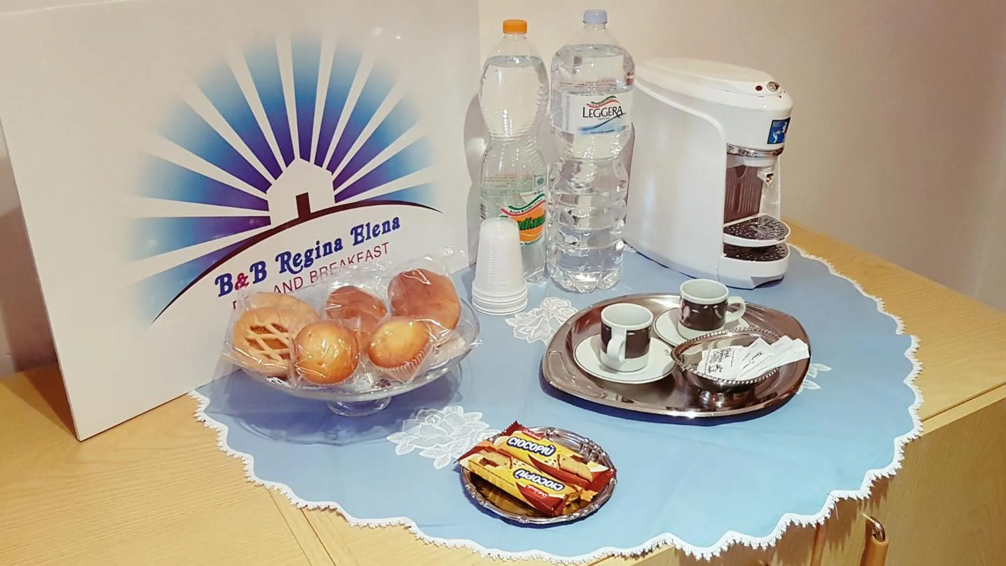 Italian breakfast in B&B Regina Elena