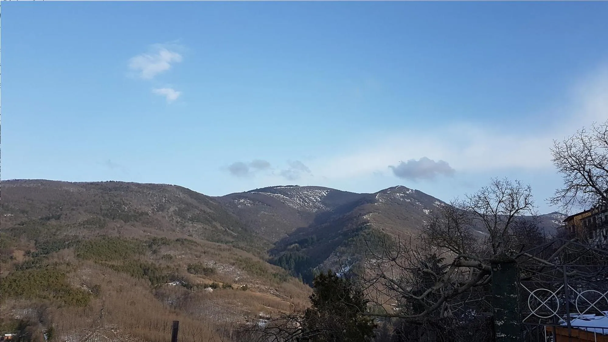 Mountain view in B&B Regina Elena