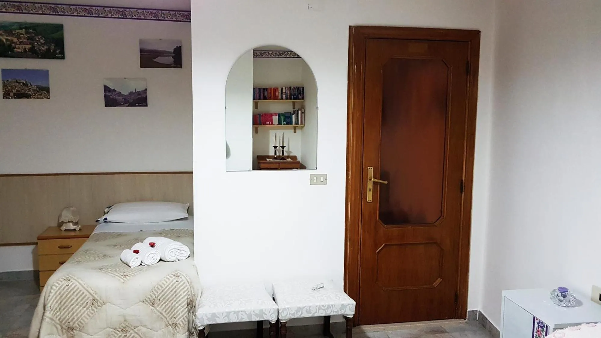 Bedroom, Bed in B&B Regina Elena