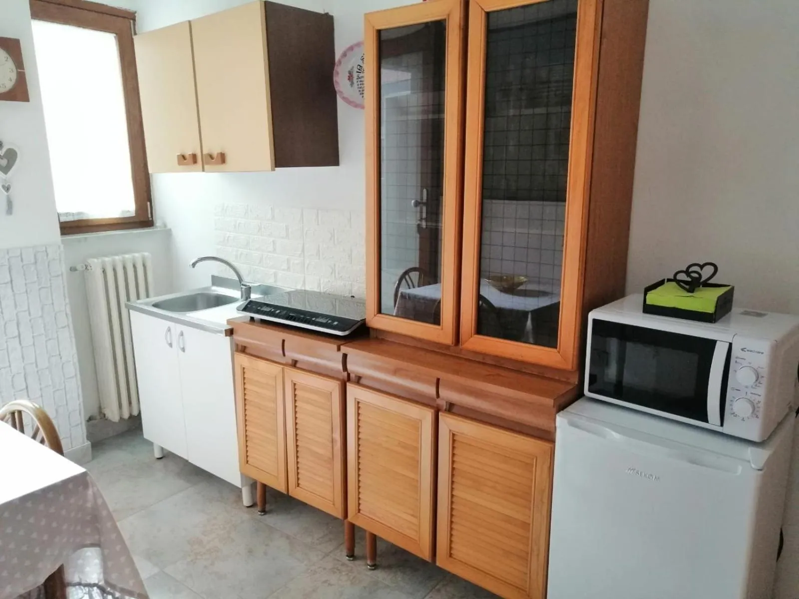 Kitchen or kitchenette in B&B Regina Elena