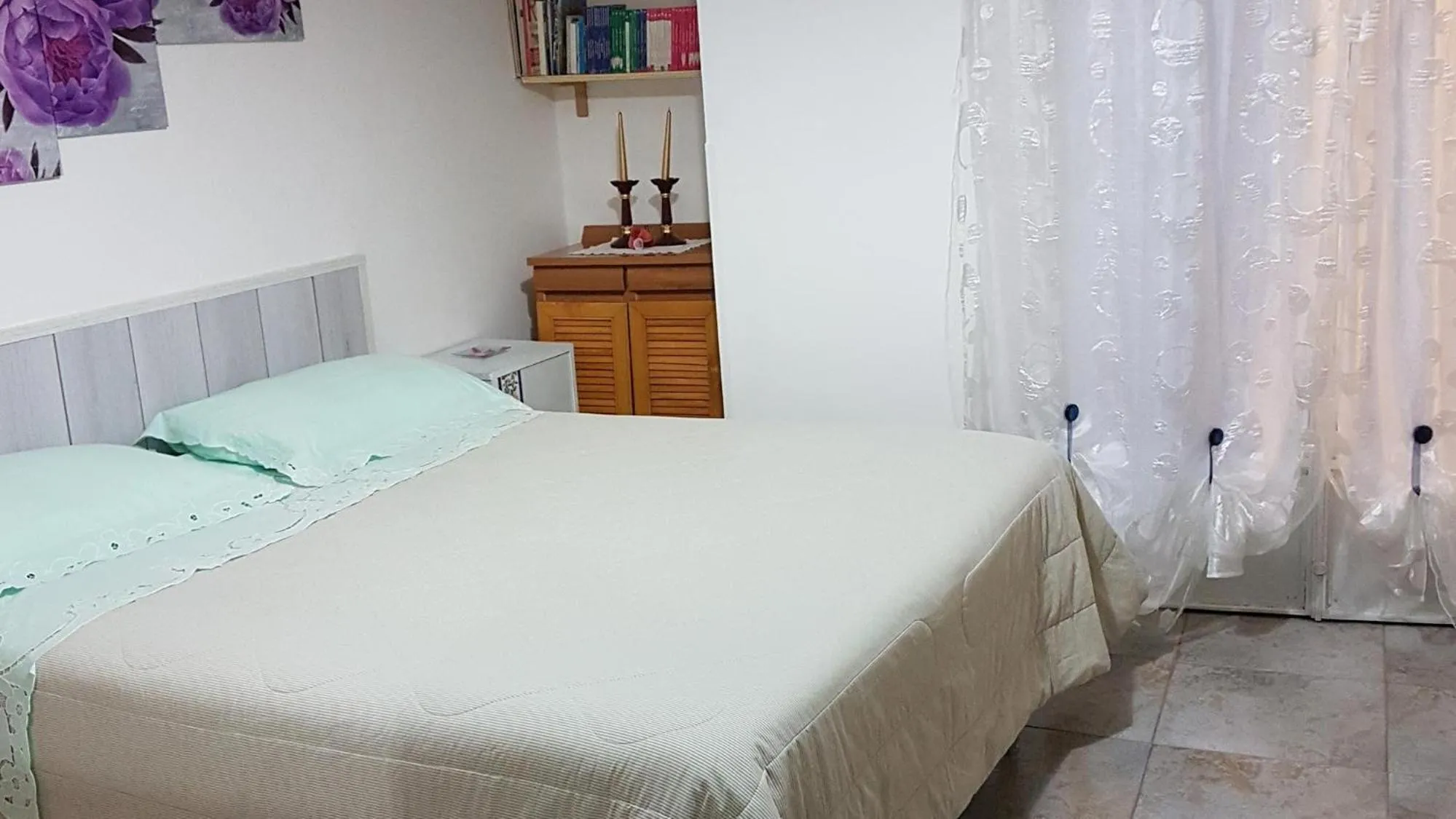 Night, Bed in B&B Regina Elena