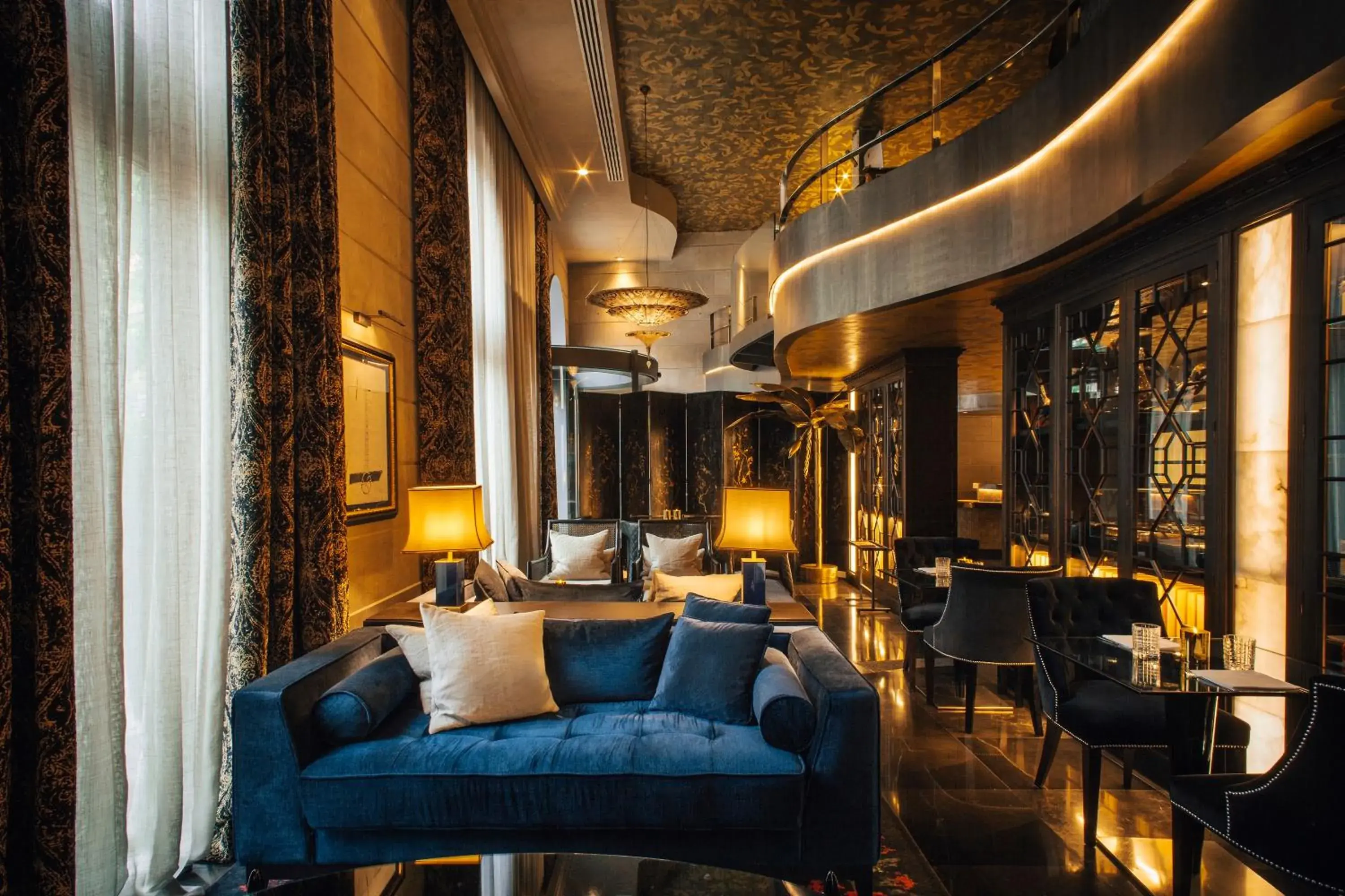 Lobby or reception in Hotel Bagués, a Small Luxury Hotel of the World Lobby or reception in Hotel Bagués, a Small Luxury Hotel of the World