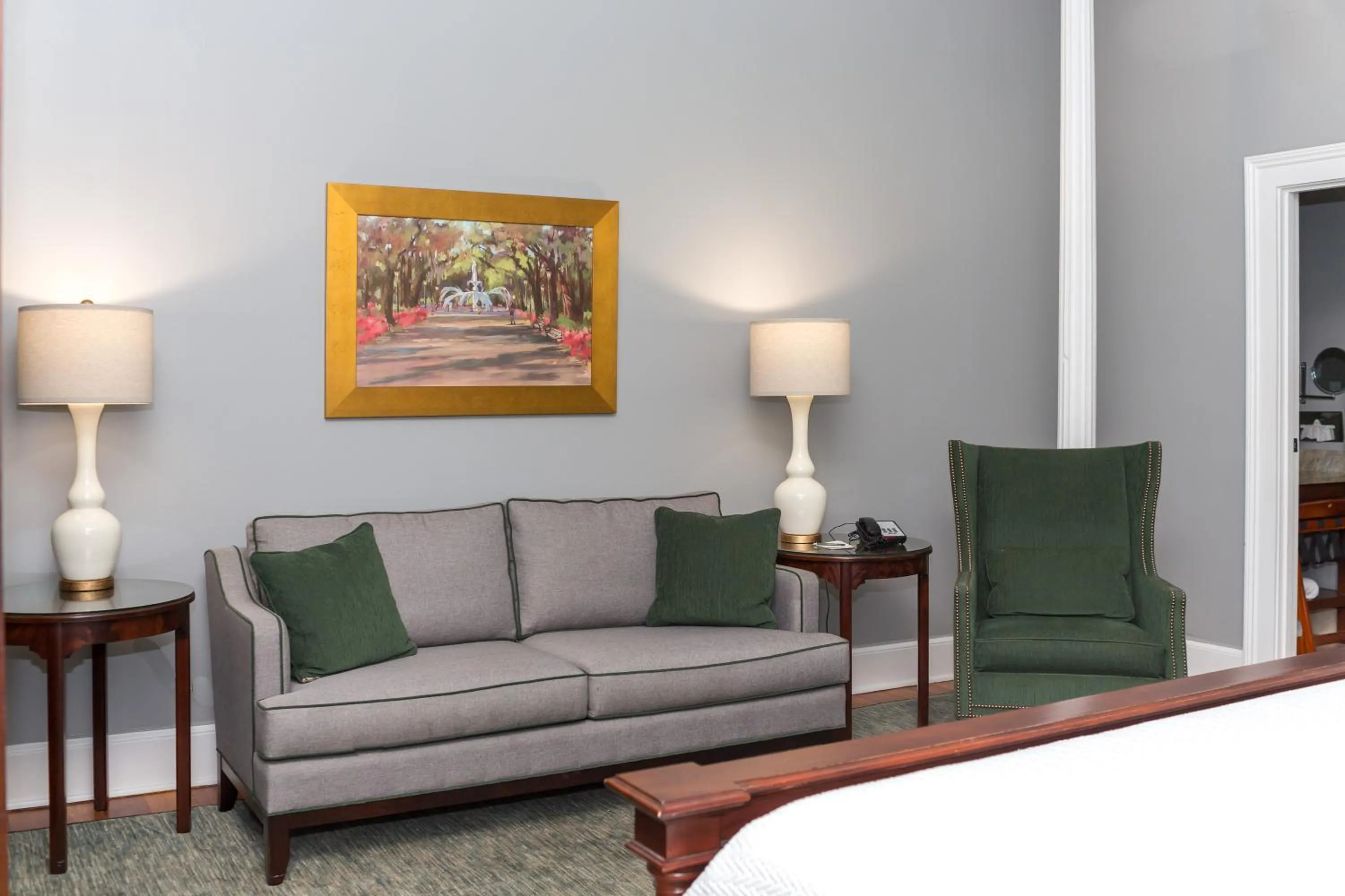 Bedroom in East Bay Inn, Historic Inns of Savannah Collection