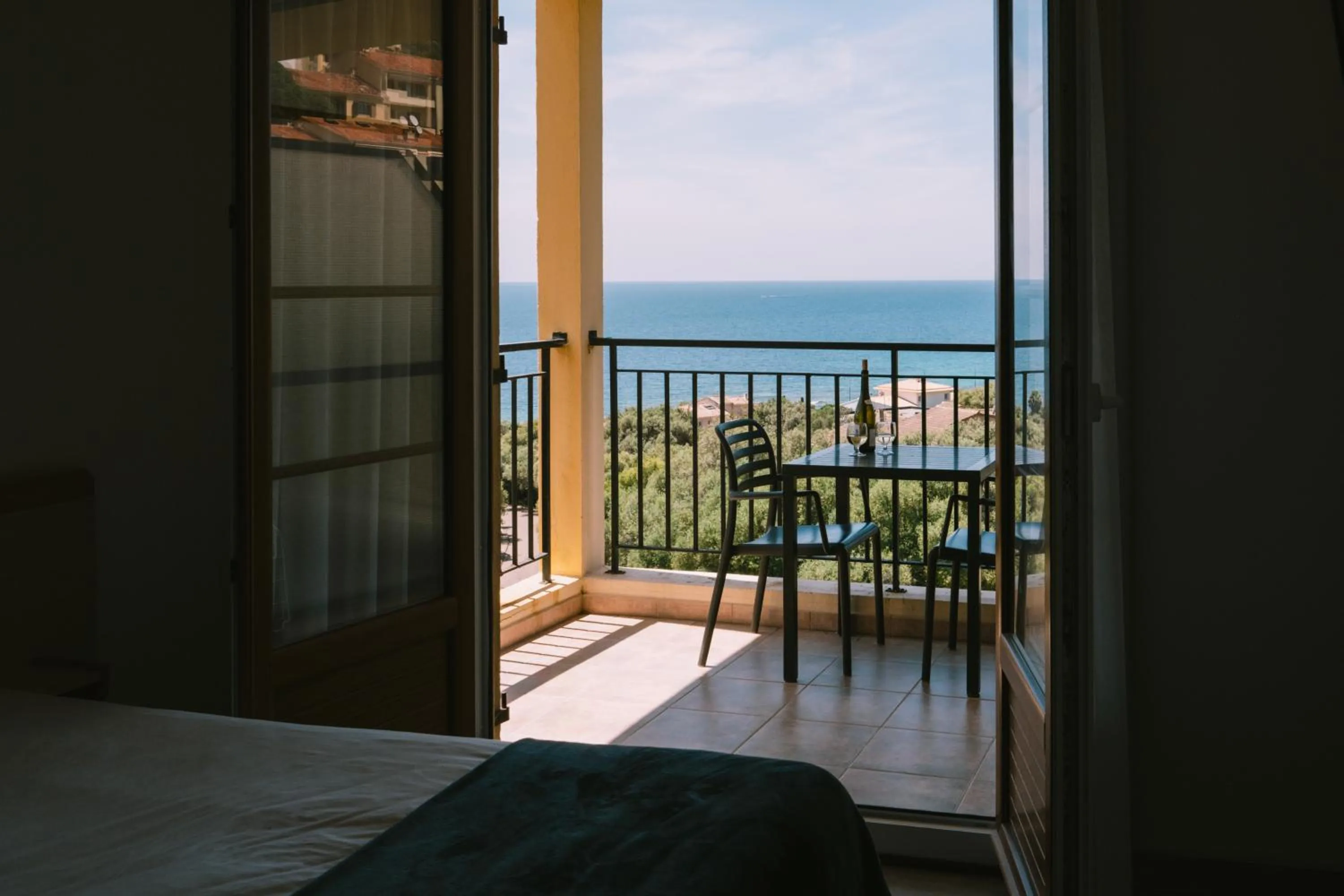 Patio, Bed in Creste E Mare