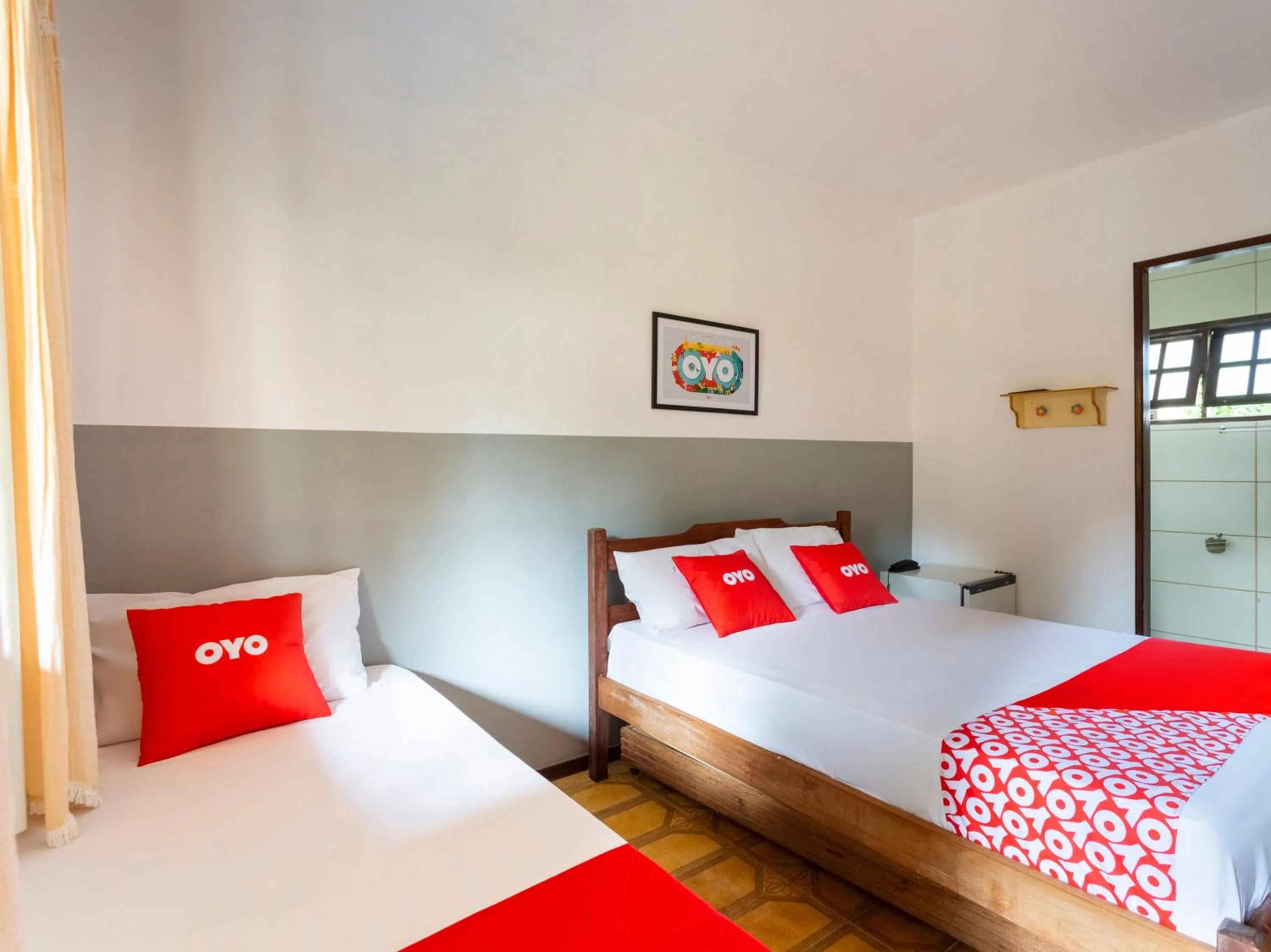 Bedroom in OYO Hotel Recanto Do Alto, Teresópolis