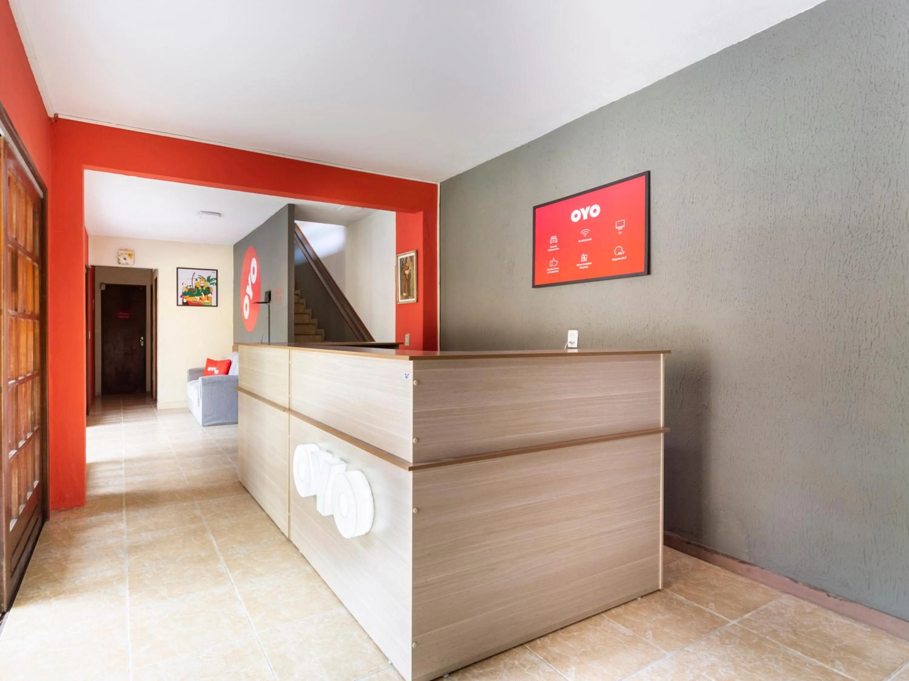 Lobby or reception in OYO Hotel Recanto Do Alto, Teresópolis