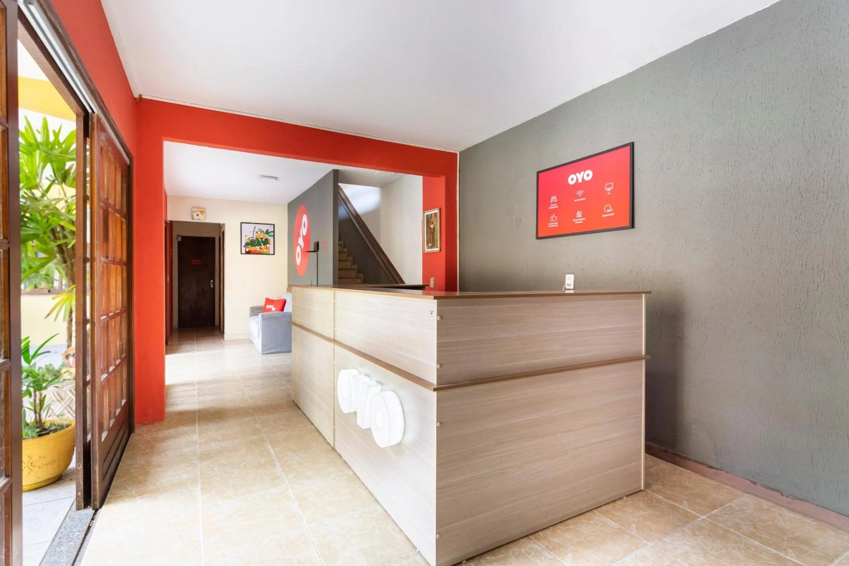 Lobby or reception in OYO Hotel Recanto Do Alto, Teresópolis