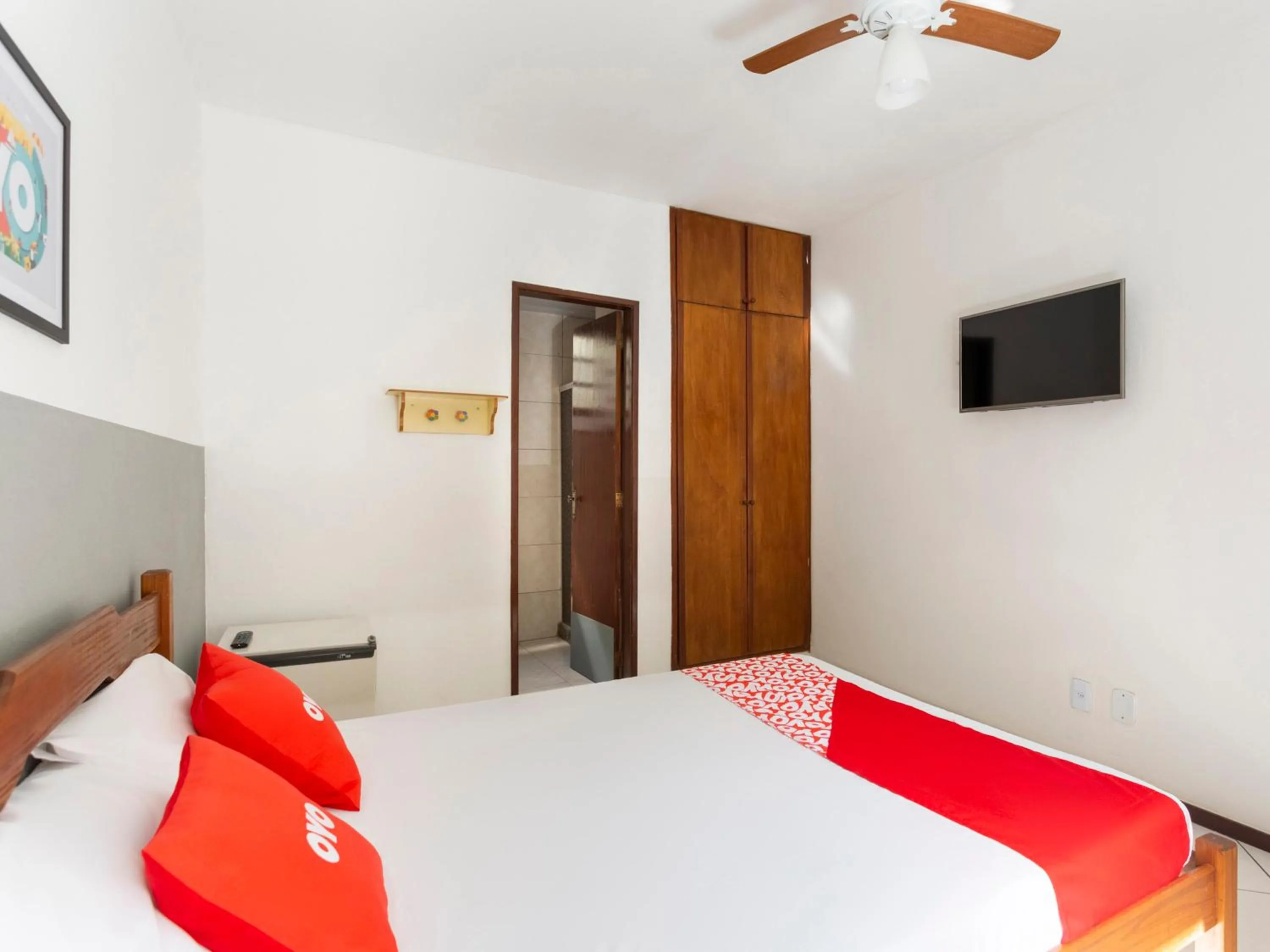 Bedroom in OYO Hotel Recanto Do Alto, Teresópolis