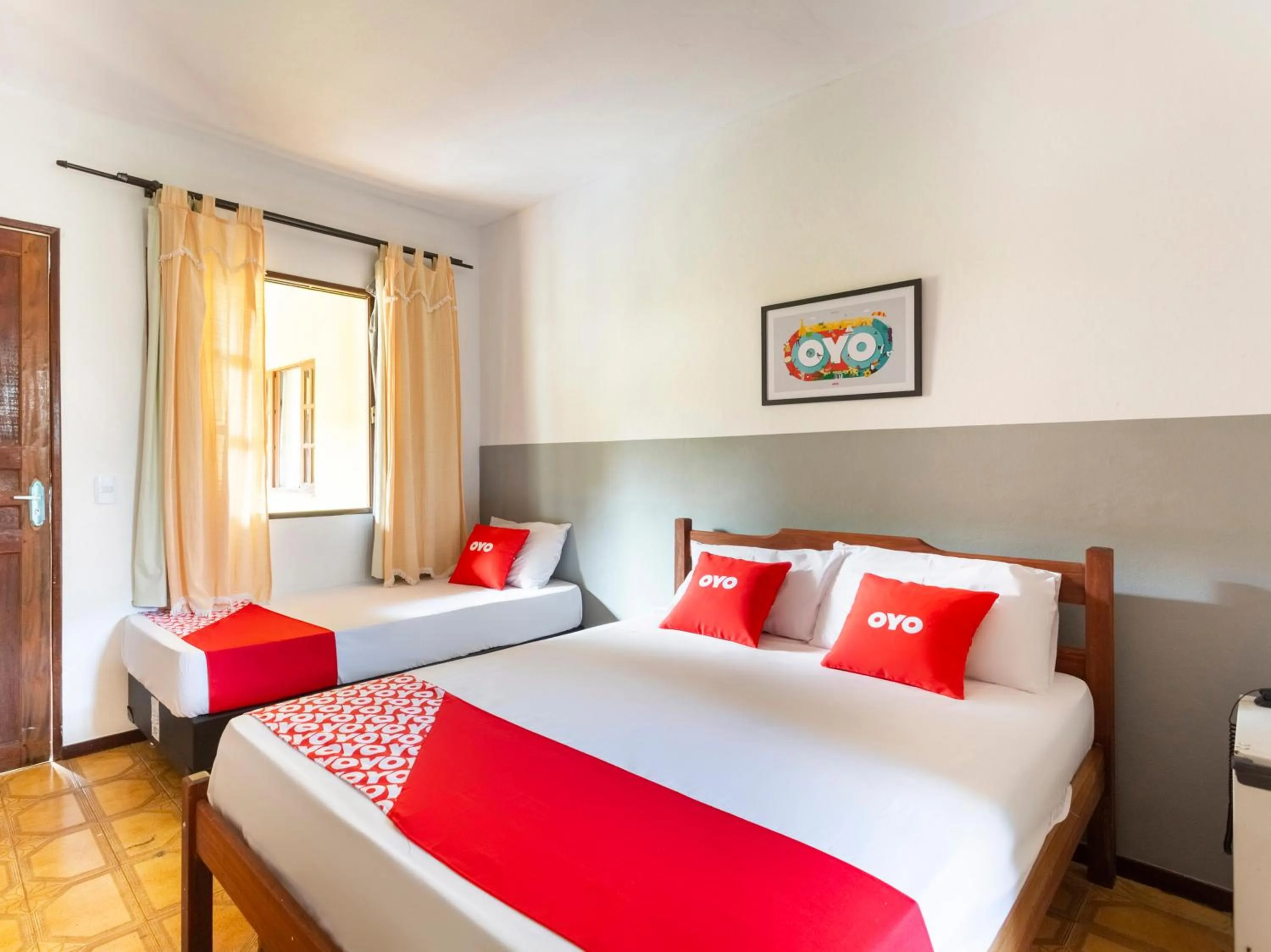 Bedroom in OYO Hotel Recanto Do Alto, Teresópolis