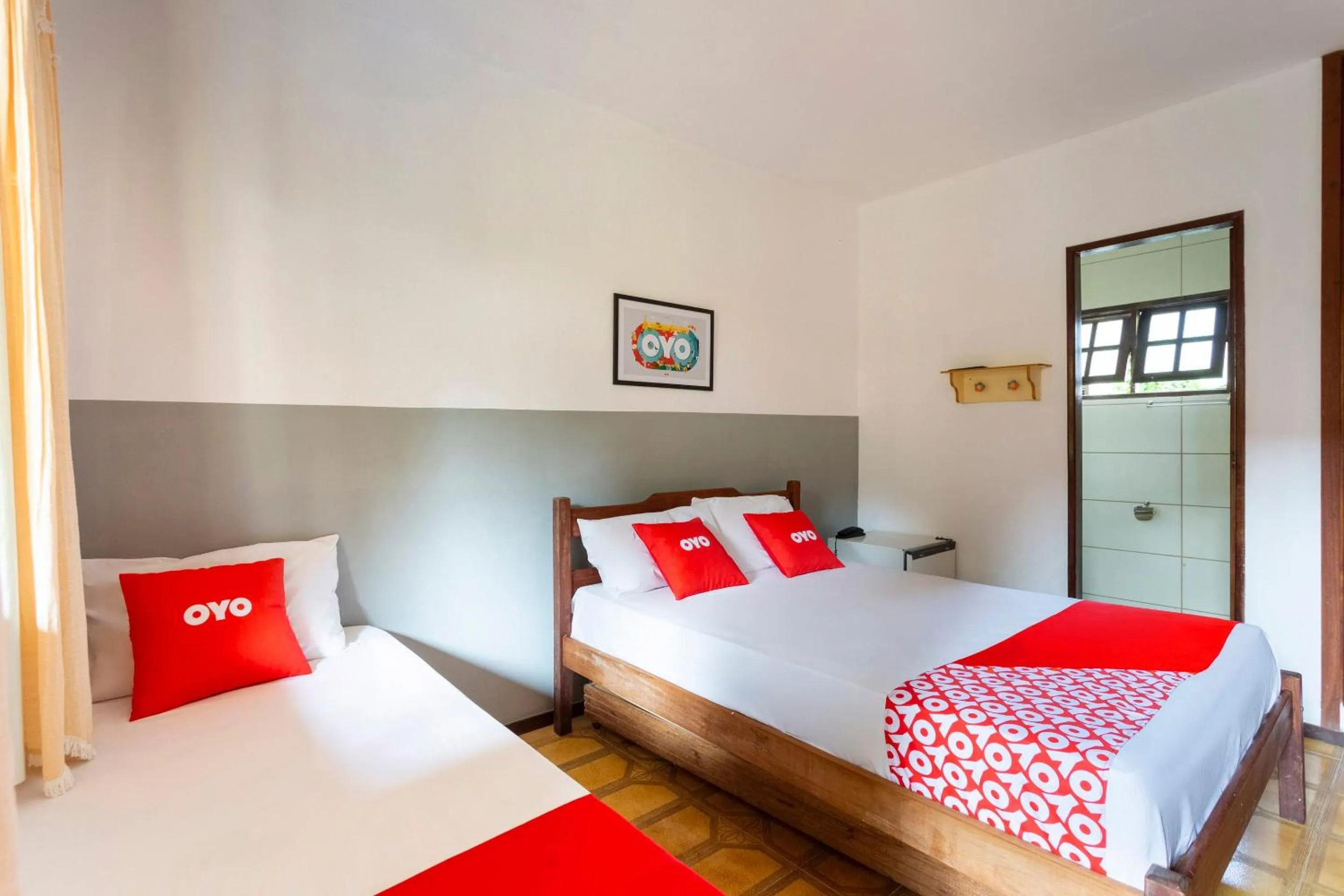 Bedroom in OYO Hotel Recanto Do Alto, Teresópolis