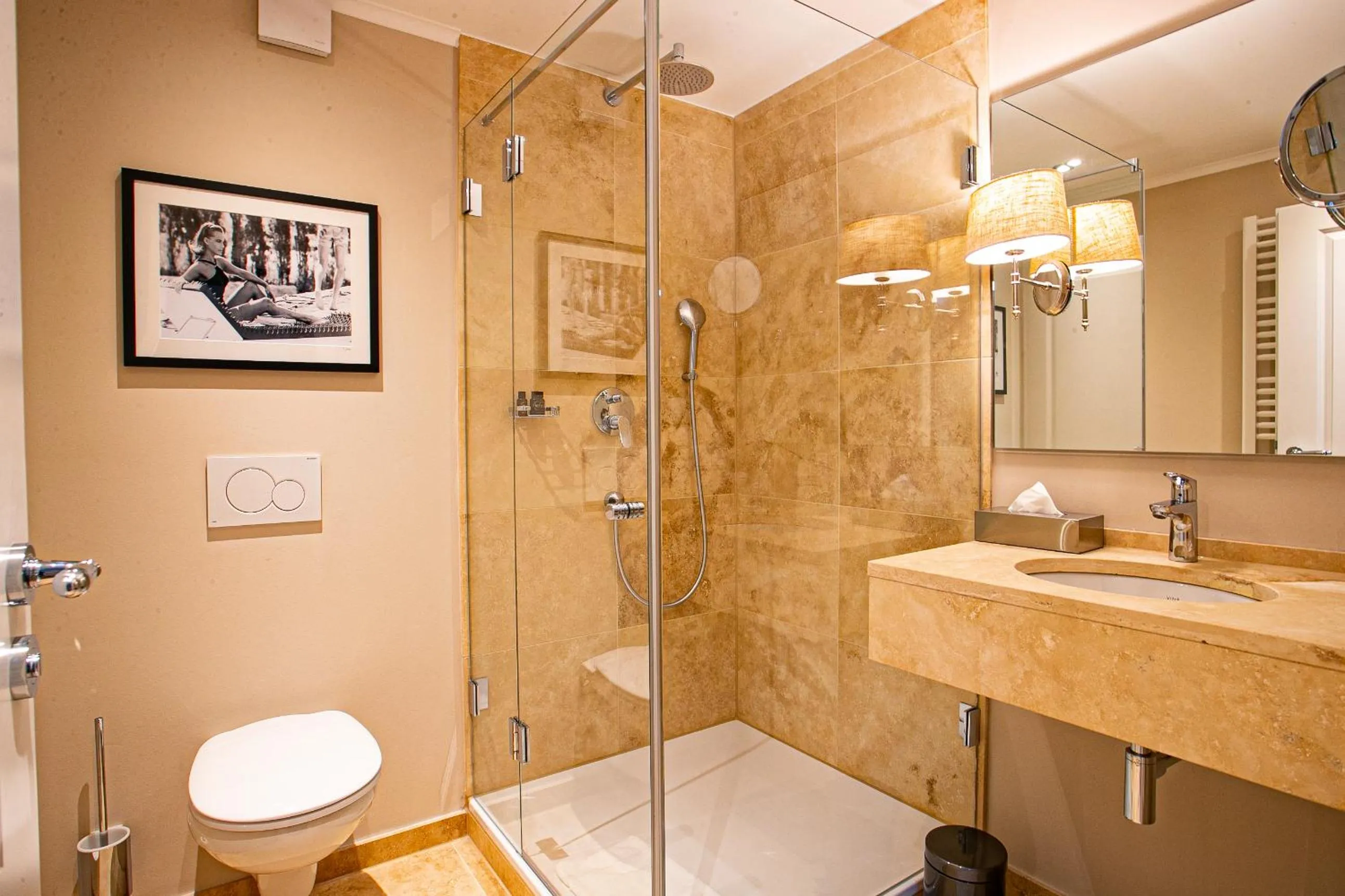 Bathroom in Hotel Kronenschlösschen