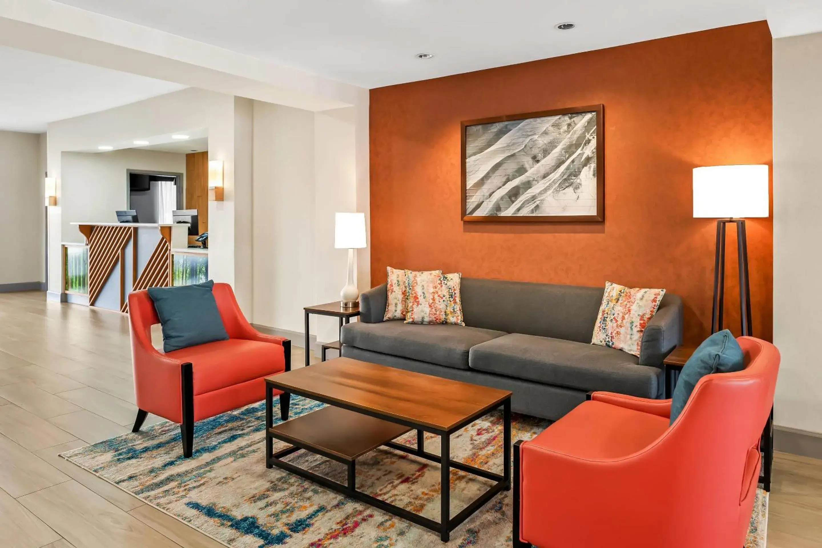 Lobby or reception in Comfort Inn Emporia Lobby or reception in Comfort Inn Emporia