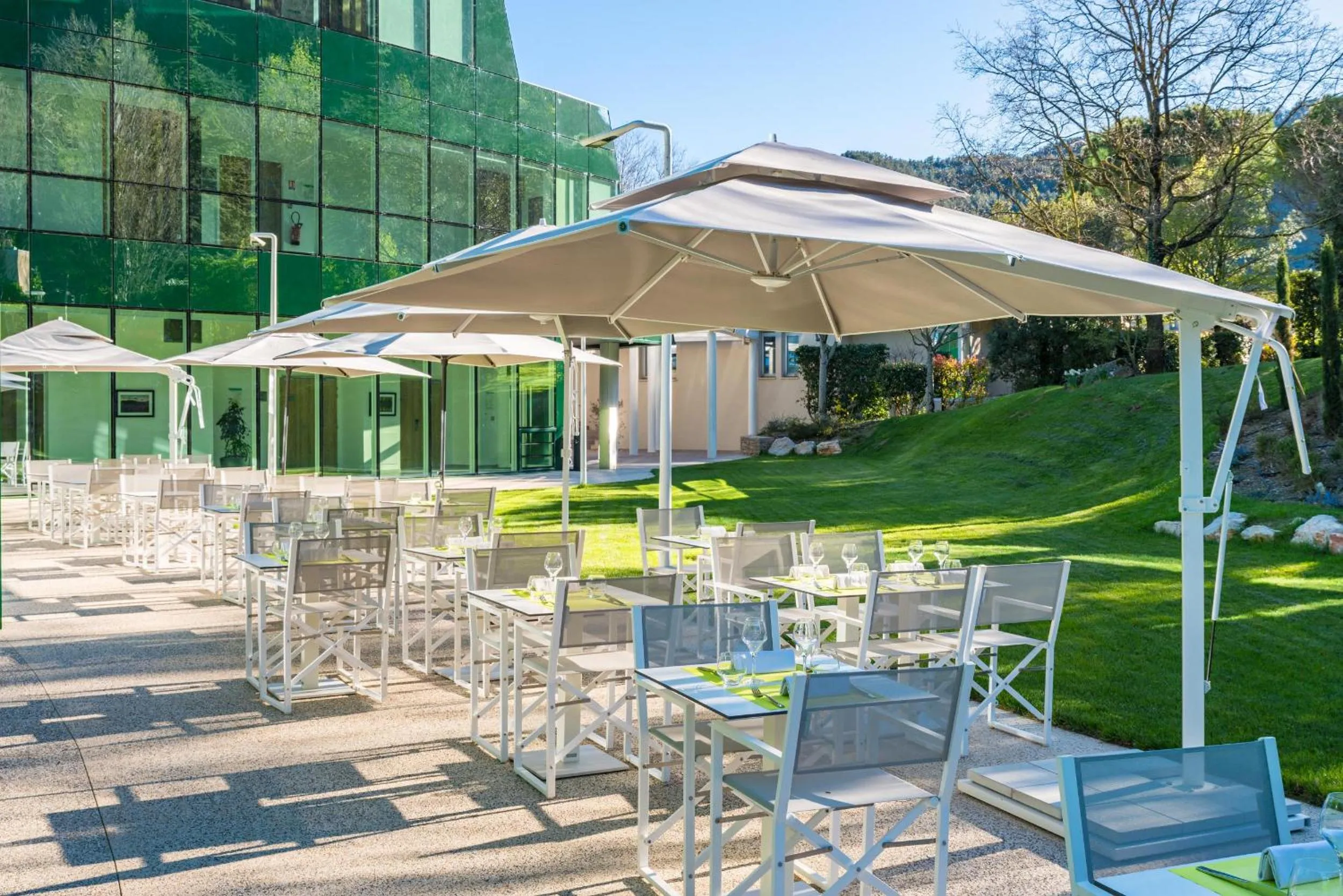 Balcony/Terrace in Eau Thermale Avène l'hôtel
