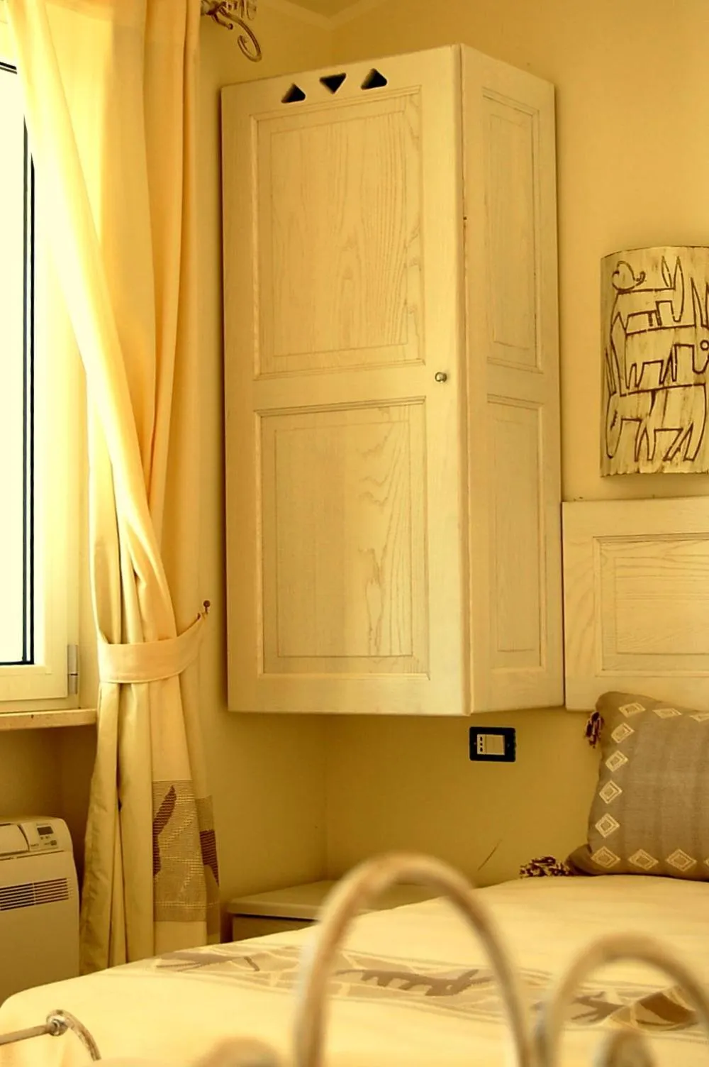 Decorative detail, Bed in Hotel Budoni Beach