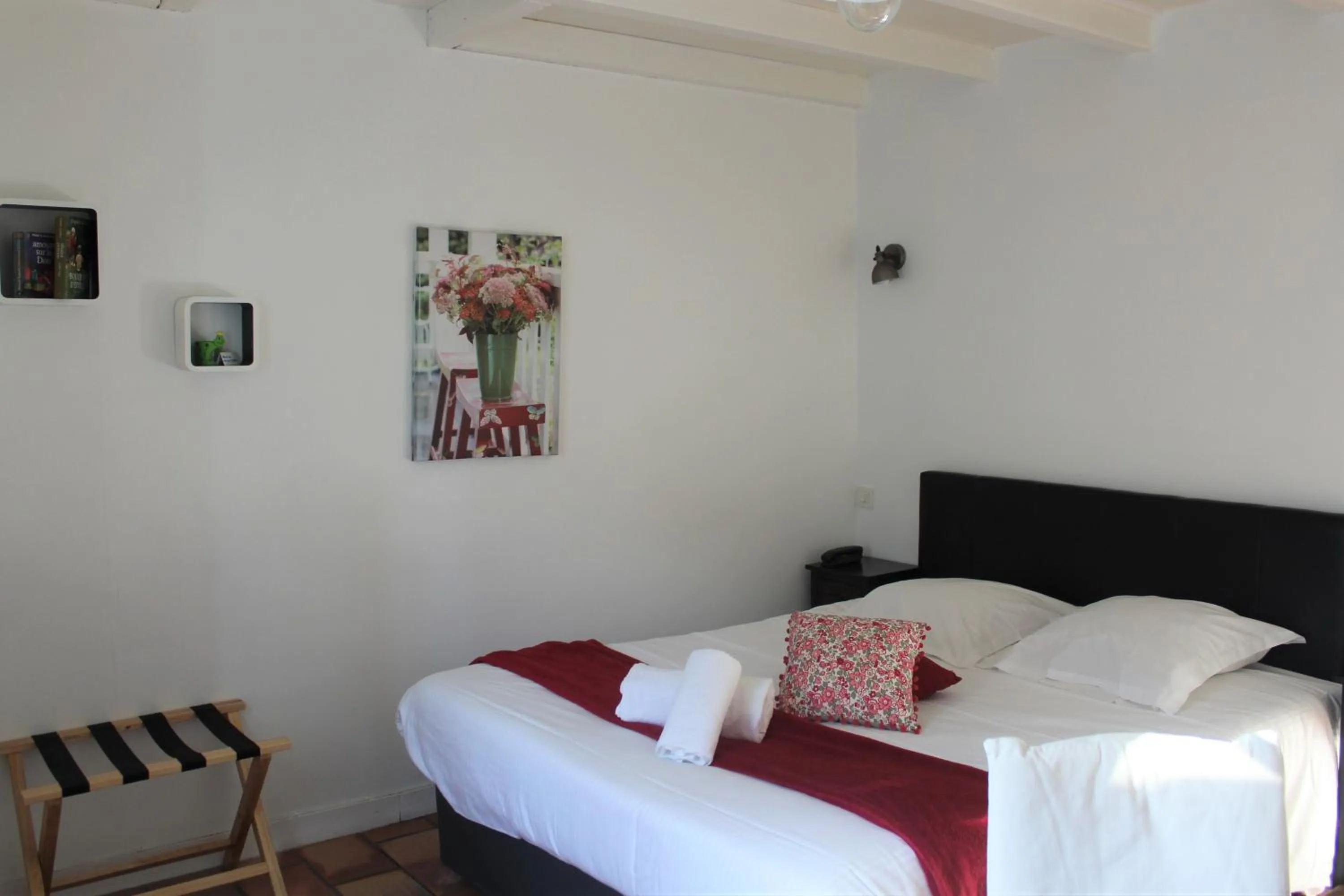 Bedroom, Bed in Hotel Au Marais