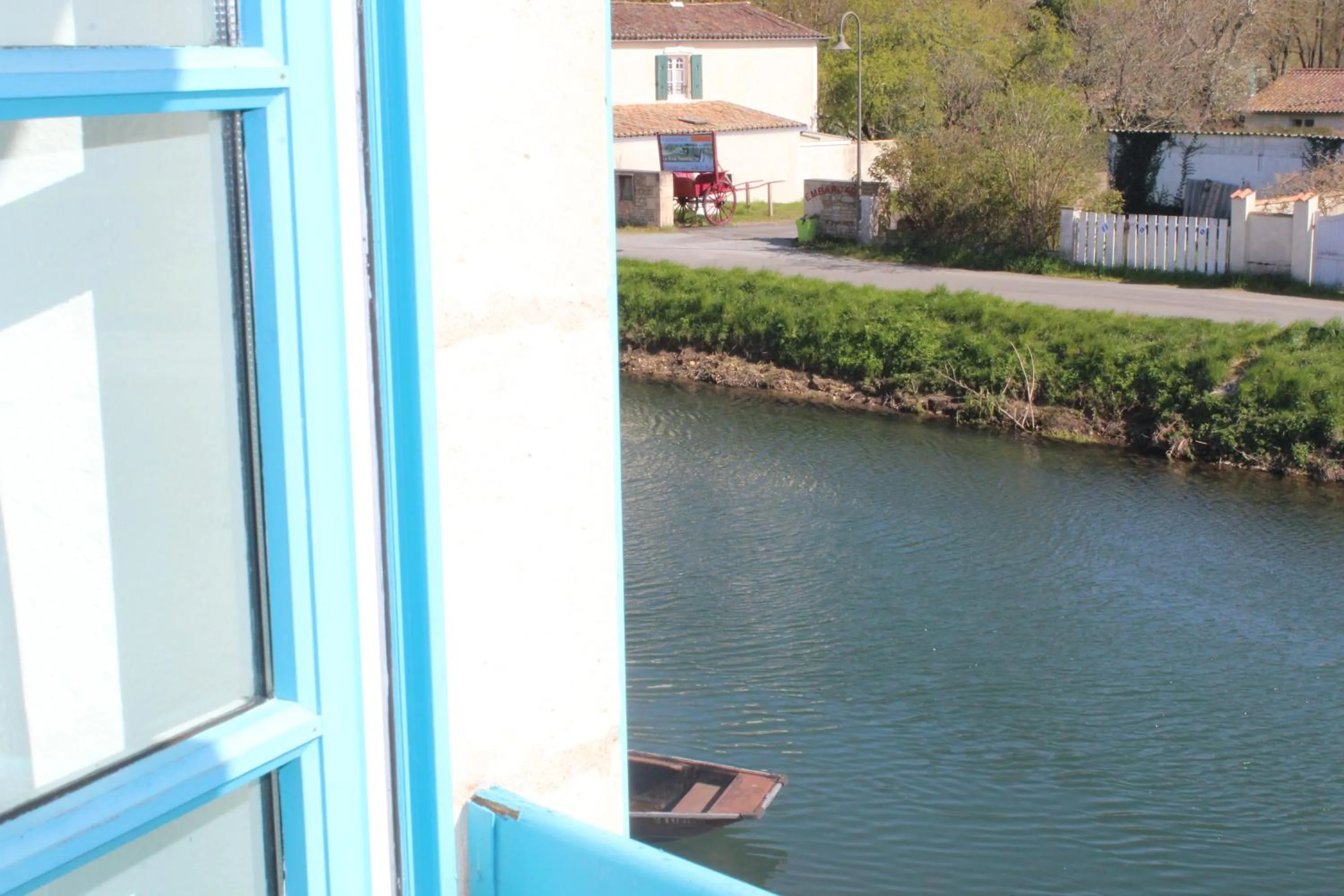 River view in Hotel Au Marais