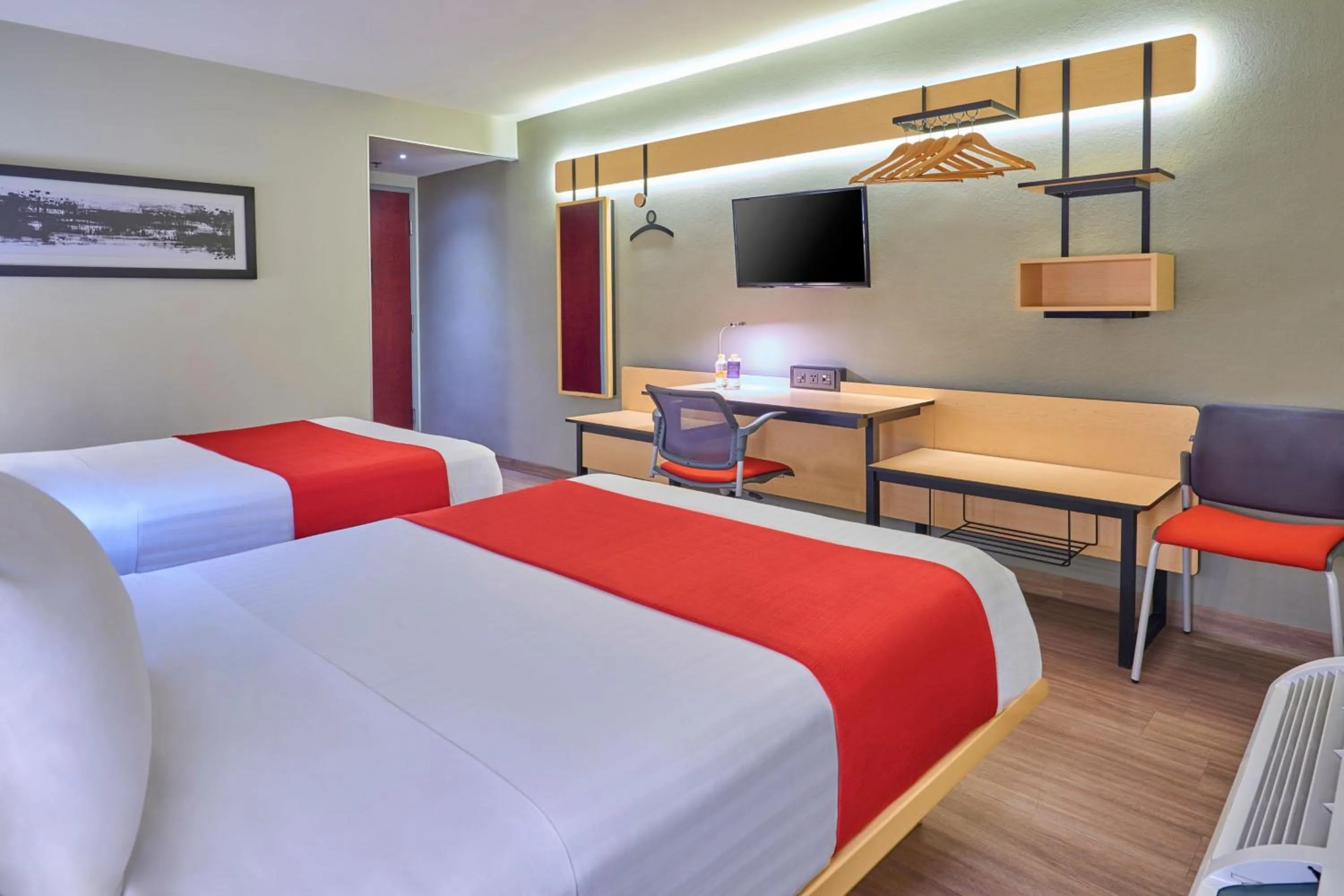 Bedroom, Bed in City Express by Marriott Hermosillo
