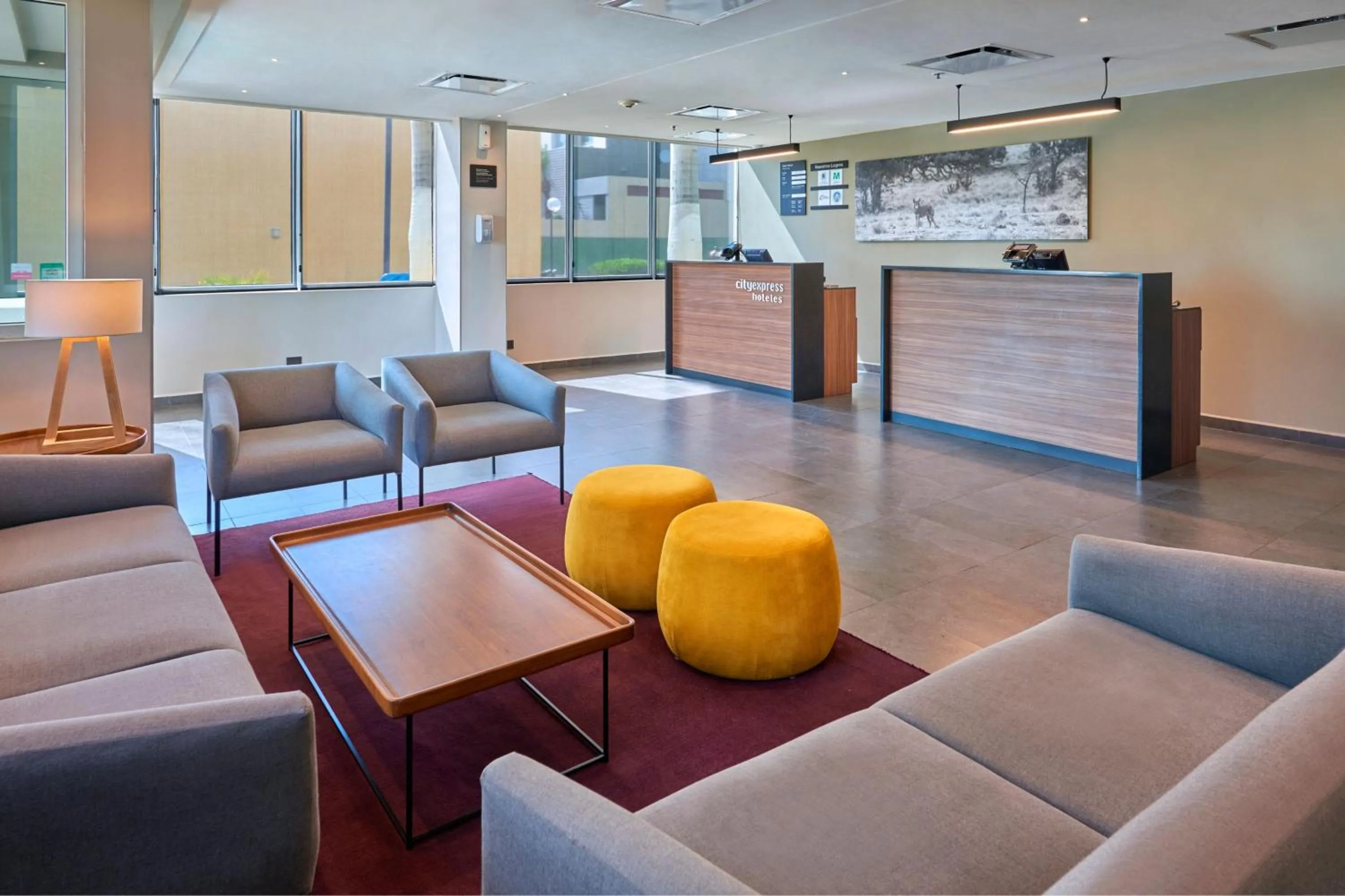 Lobby or reception in City Express by Marriott Hermosillo