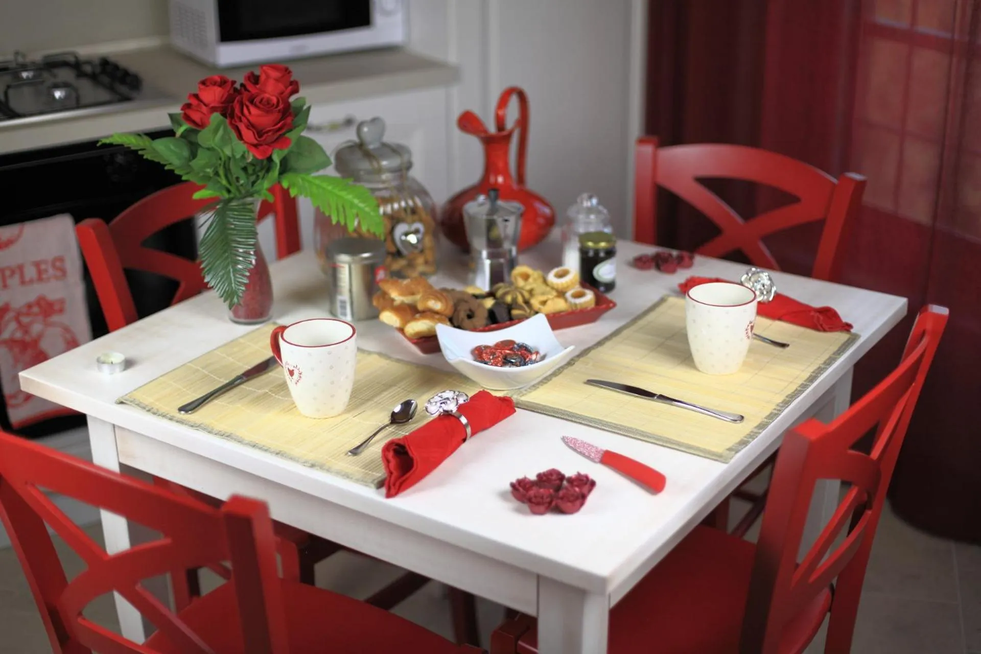 Italian breakfast in angolo di paradiso