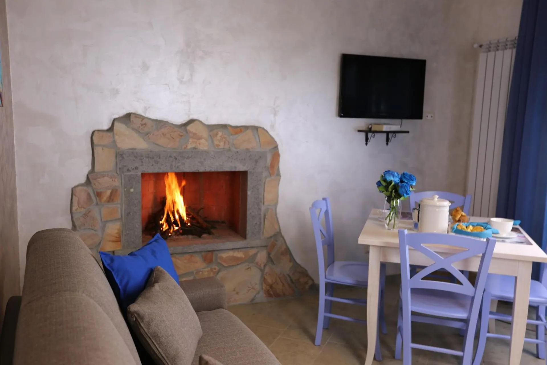 Living room in angolo di paradiso