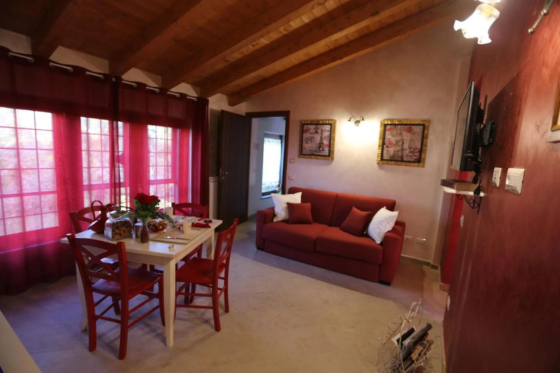 Living room in angolo di paradiso