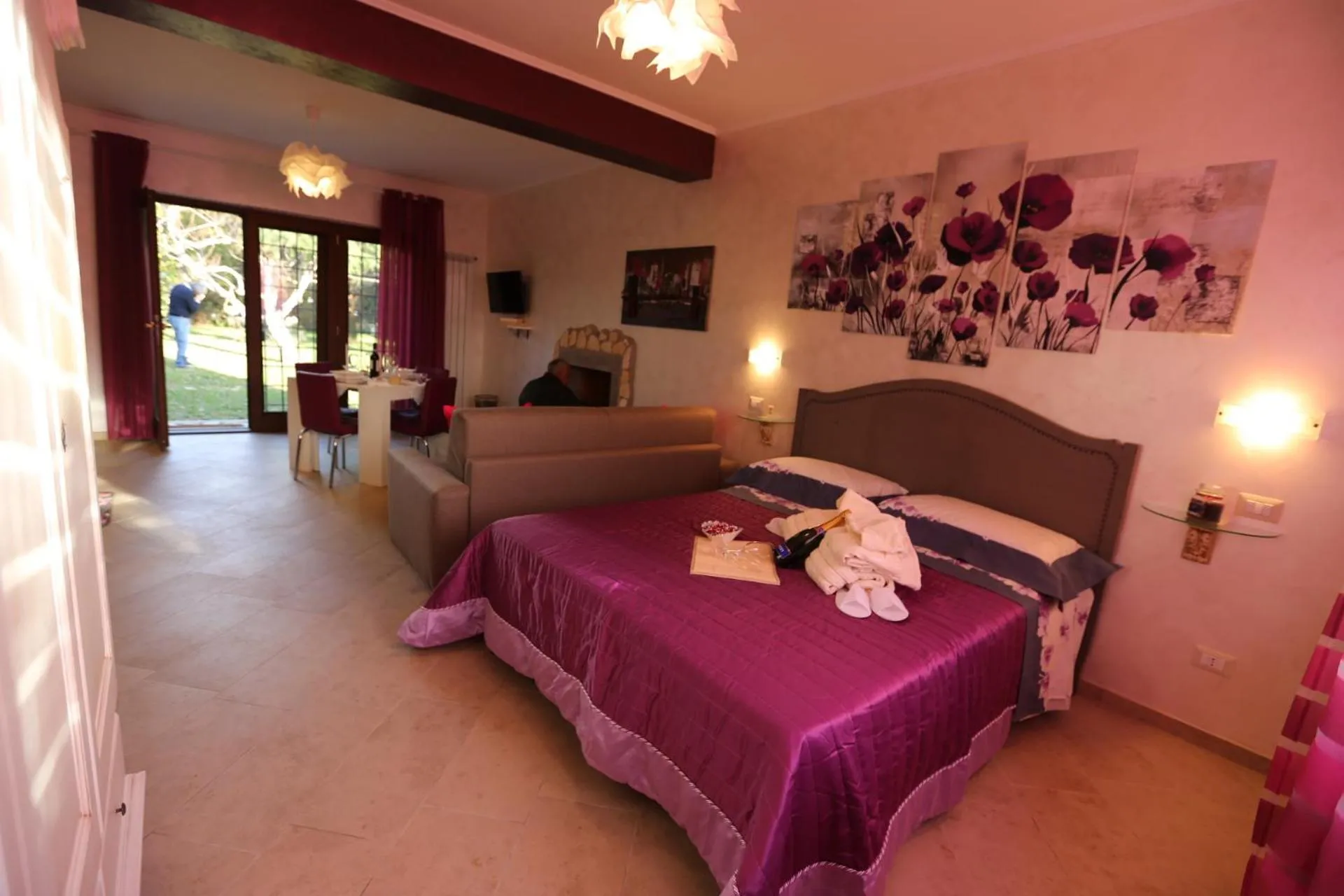 Bed in angolo di paradiso