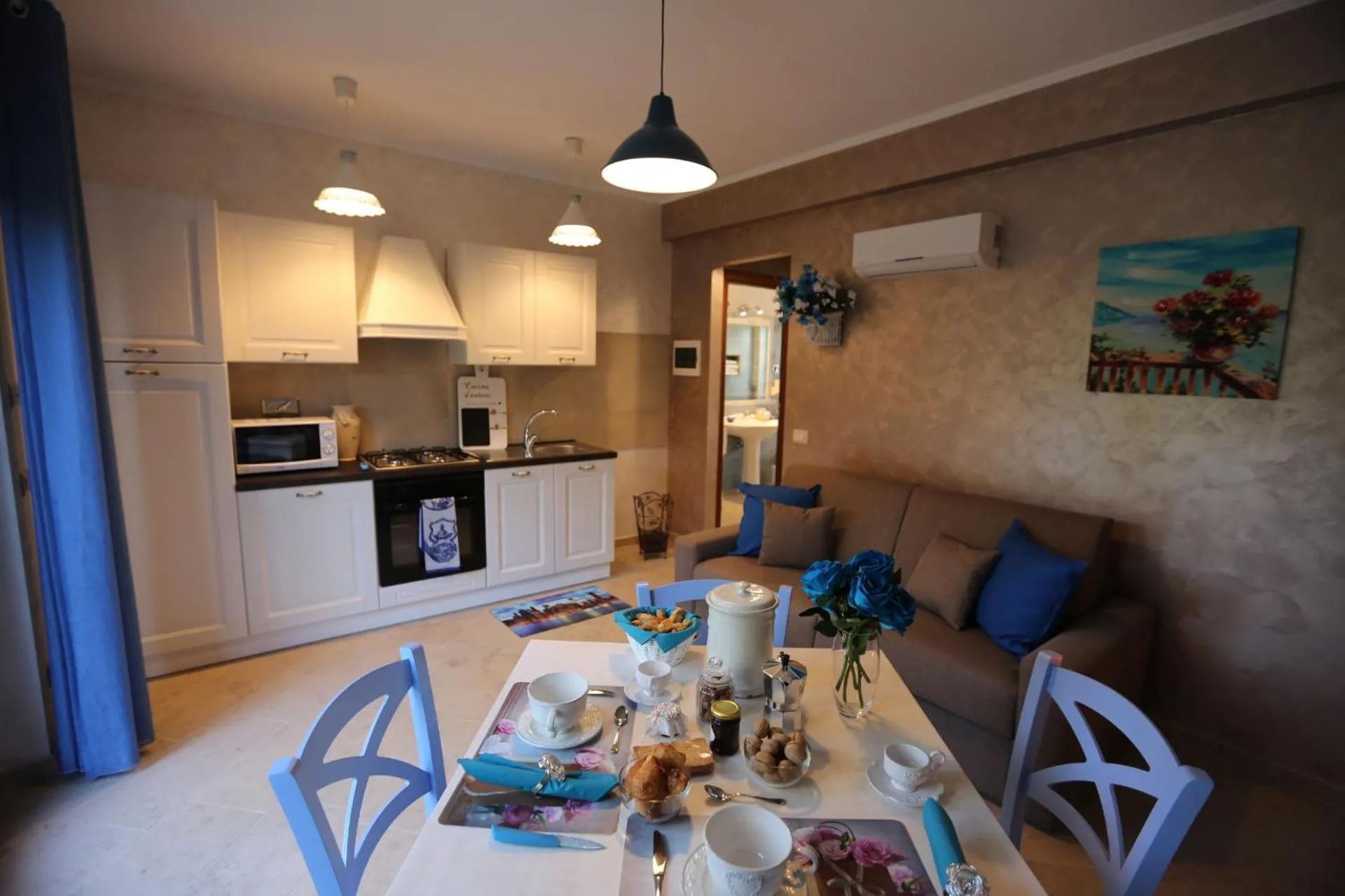 Living room in angolo di paradiso