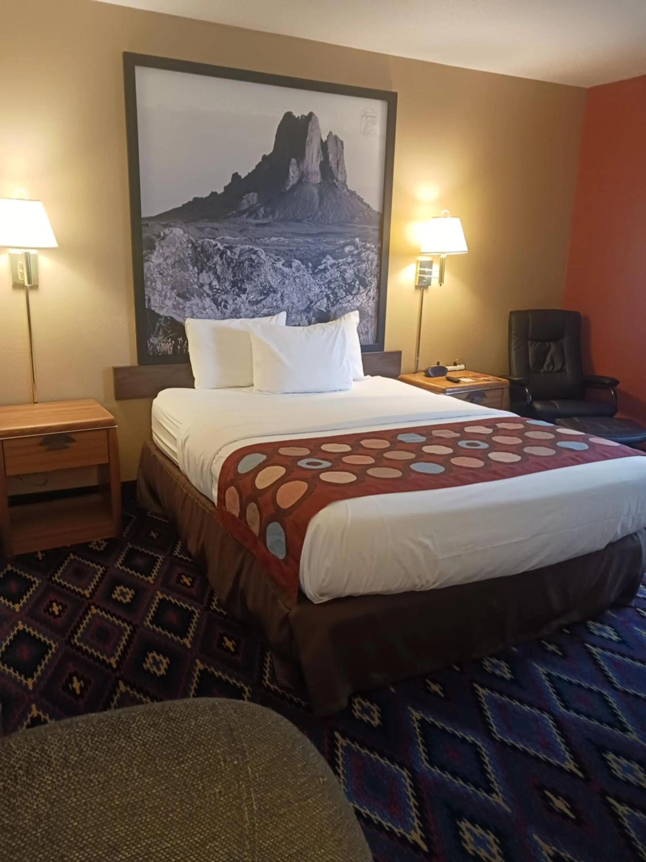 Bed in Super 8 by Wyndham Las Vegas