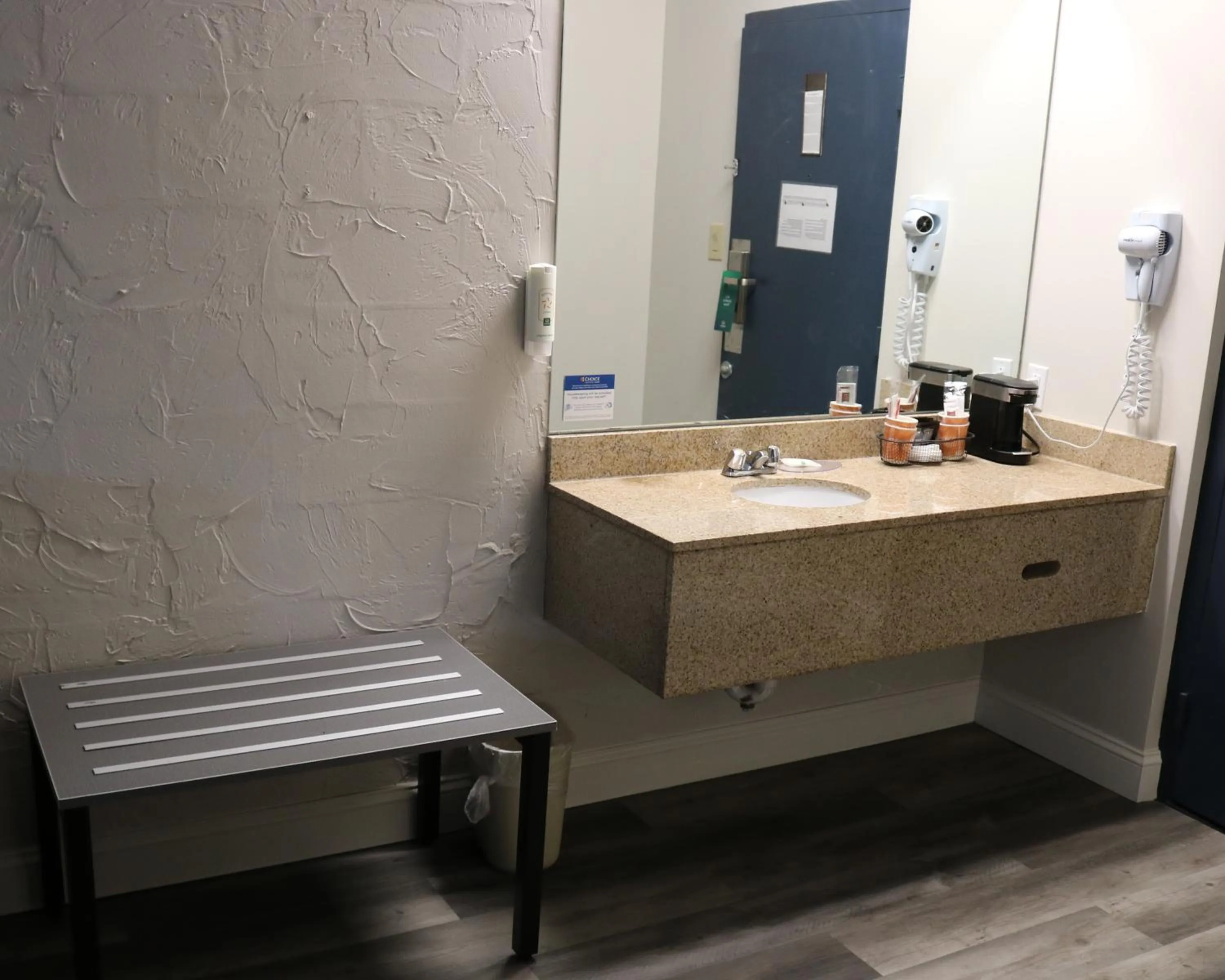 Bathroom in Quality Inn Bangor Airport