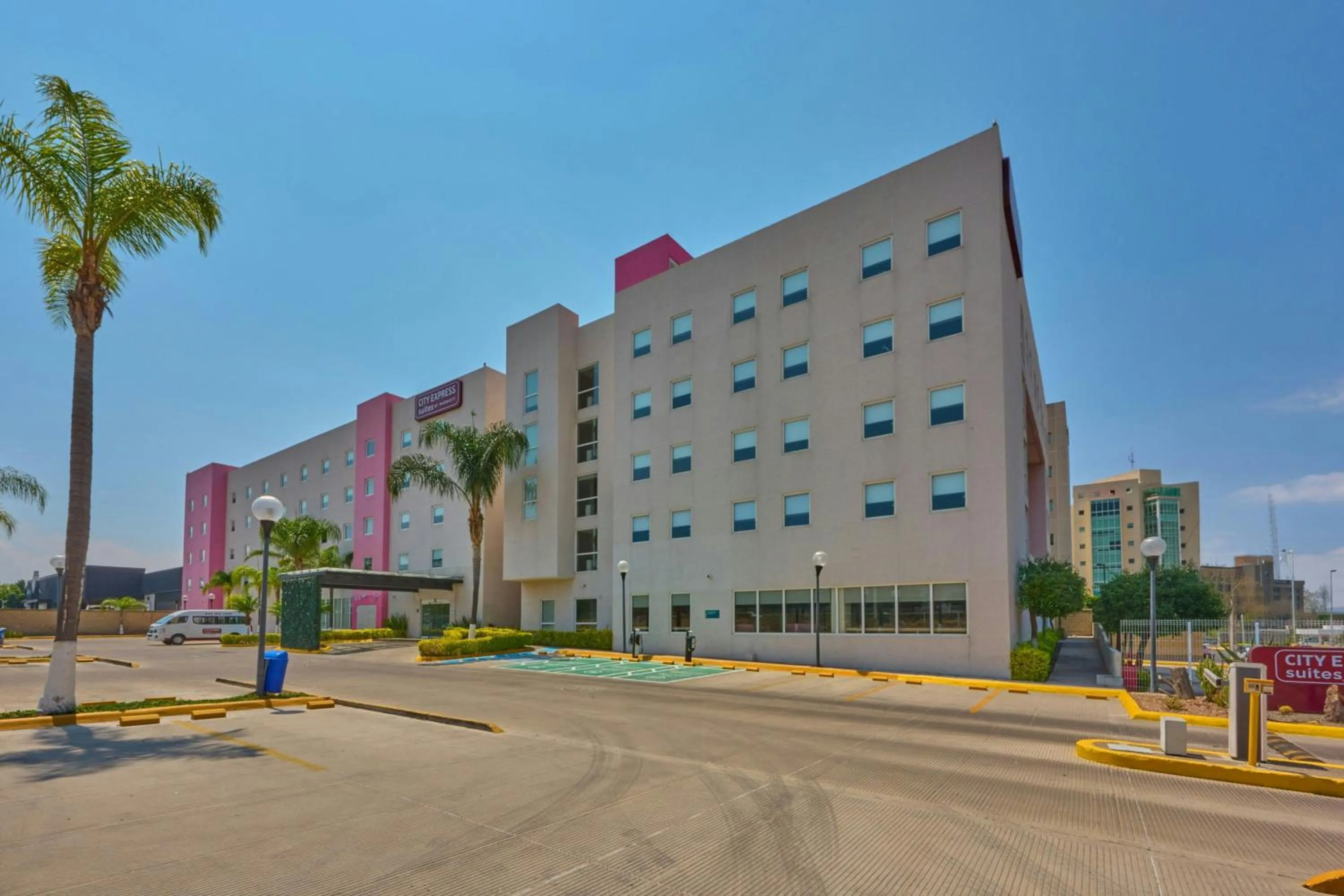 Property building in City Express Suites by Marriott Queretaro