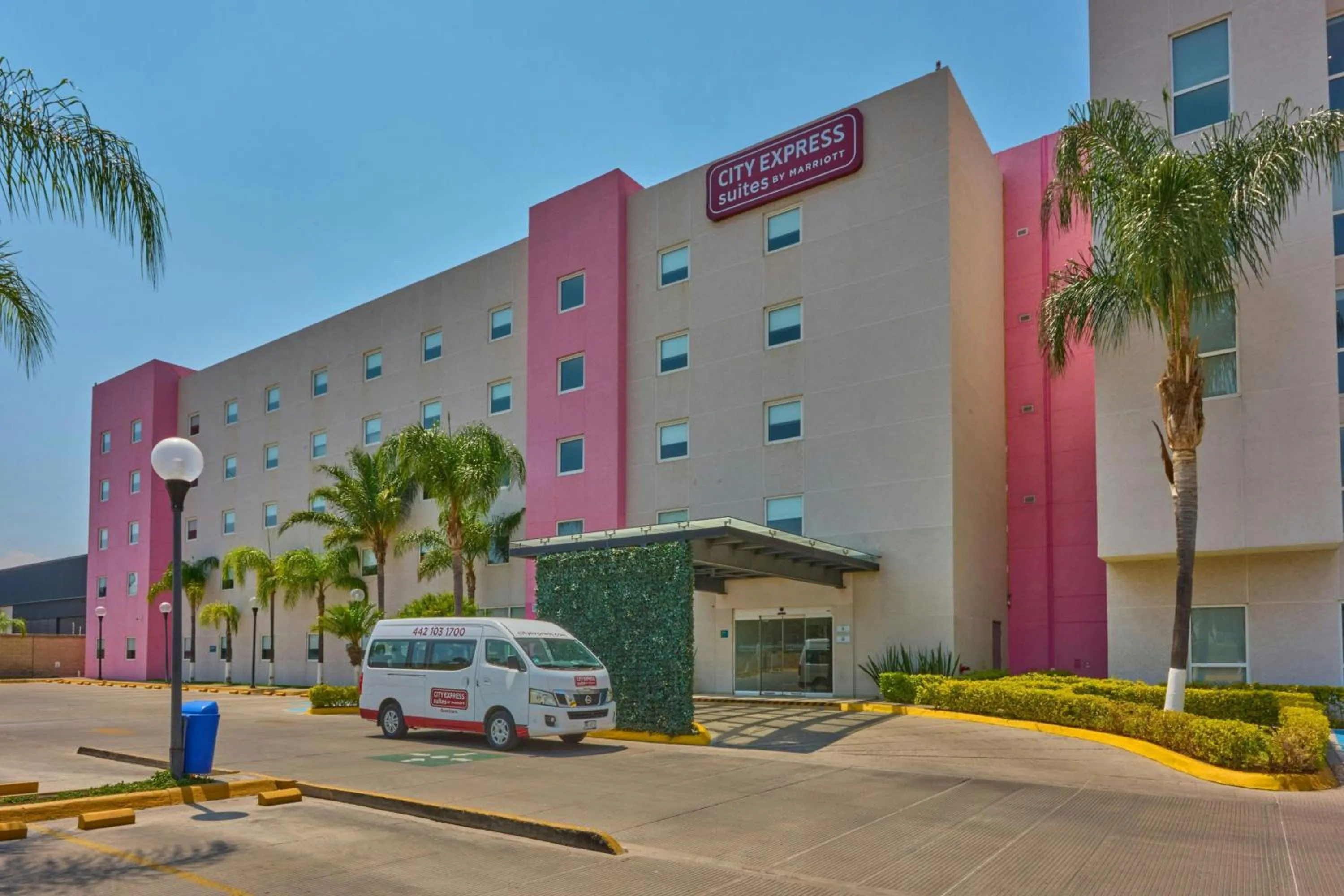 Property building in City Express Suites by Marriott Queretaro