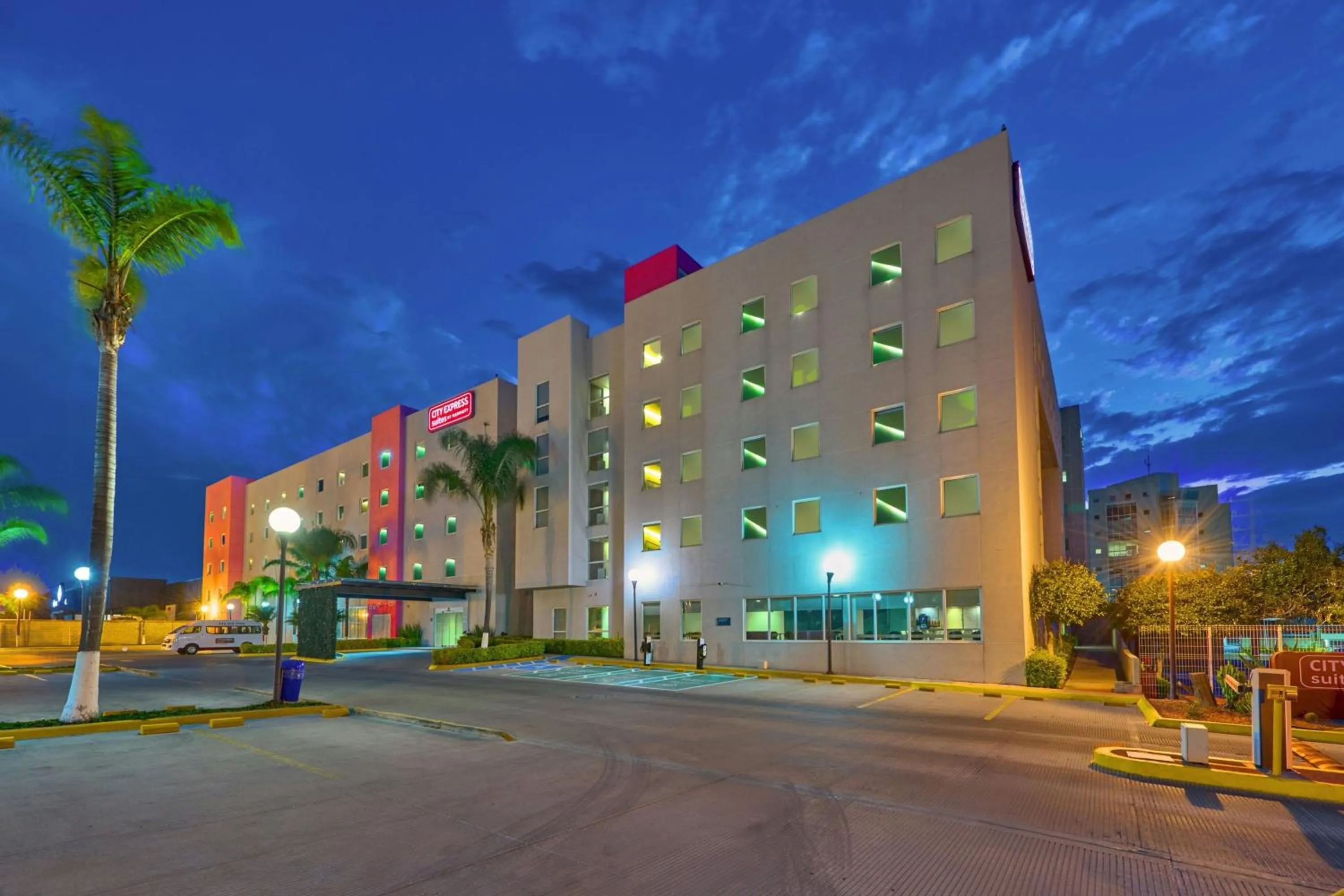 Property building in City Express Suites by Marriott Queretaro