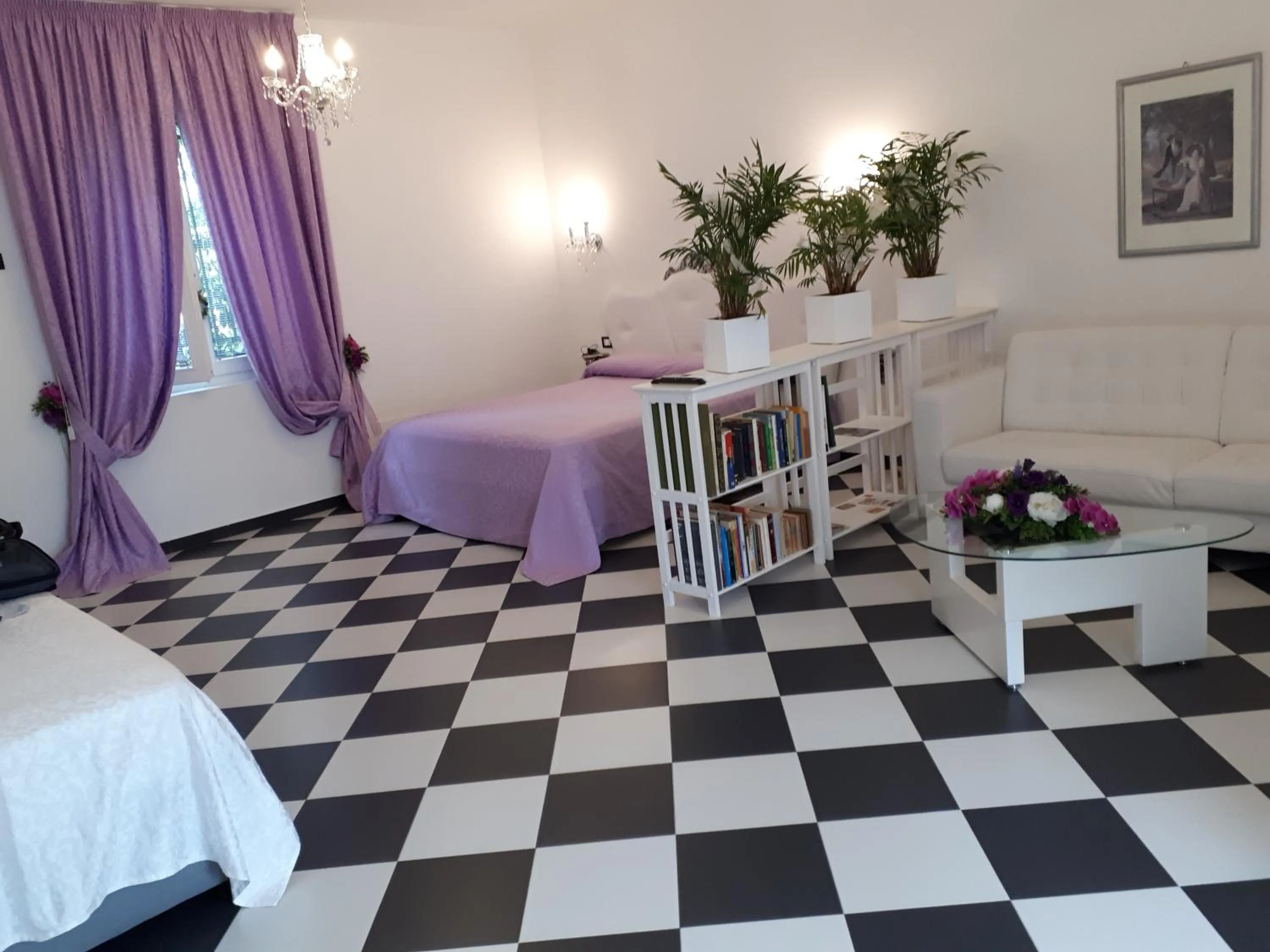 Living room, Bed in Giada