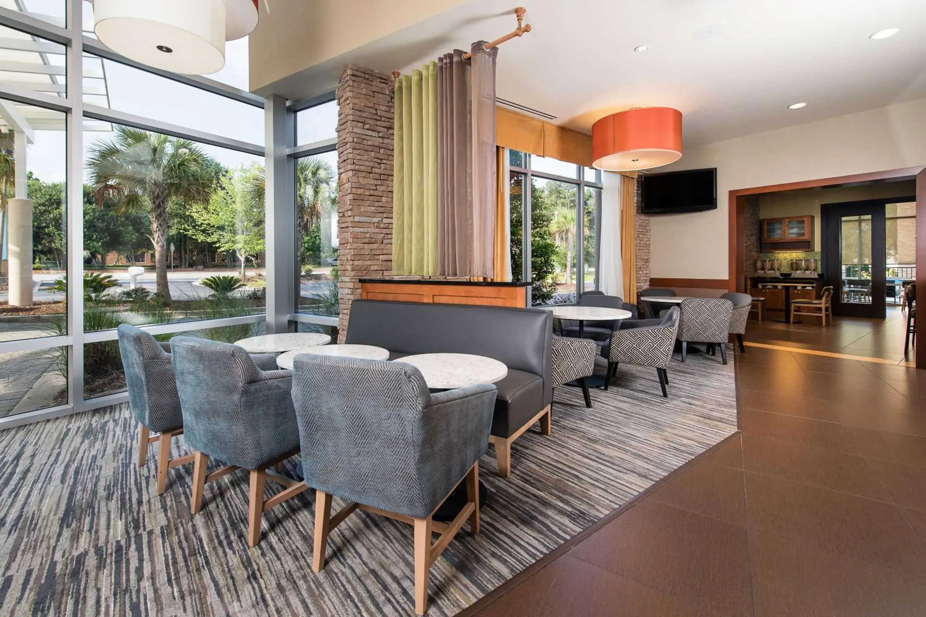 Lobby or reception in Hyatt Place Charleston Airport / Convention Center Lobby or reception in Hyatt Place Charleston Airport / Convention Center