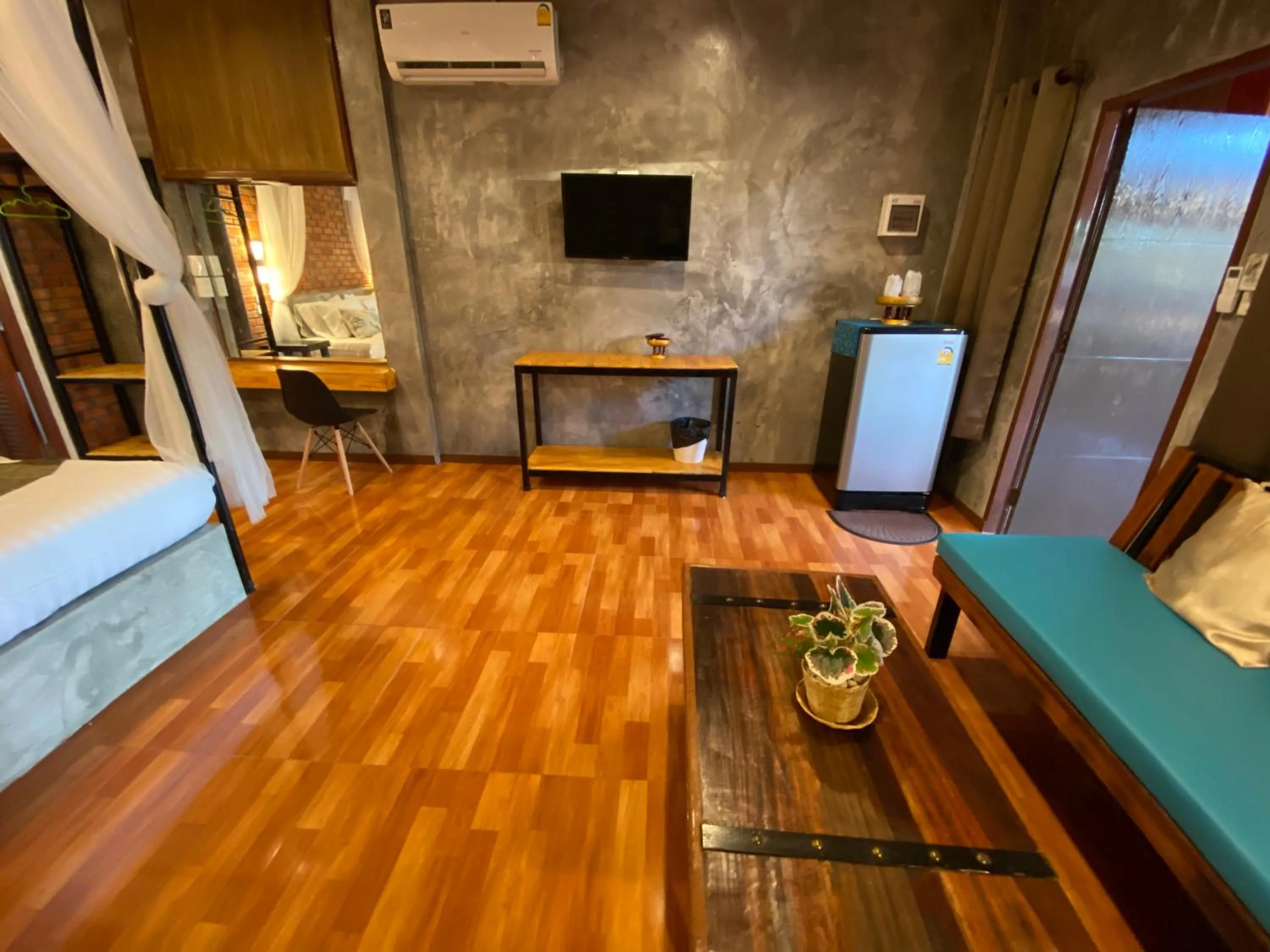 Bed in Khum Lanna Boutique Hotel