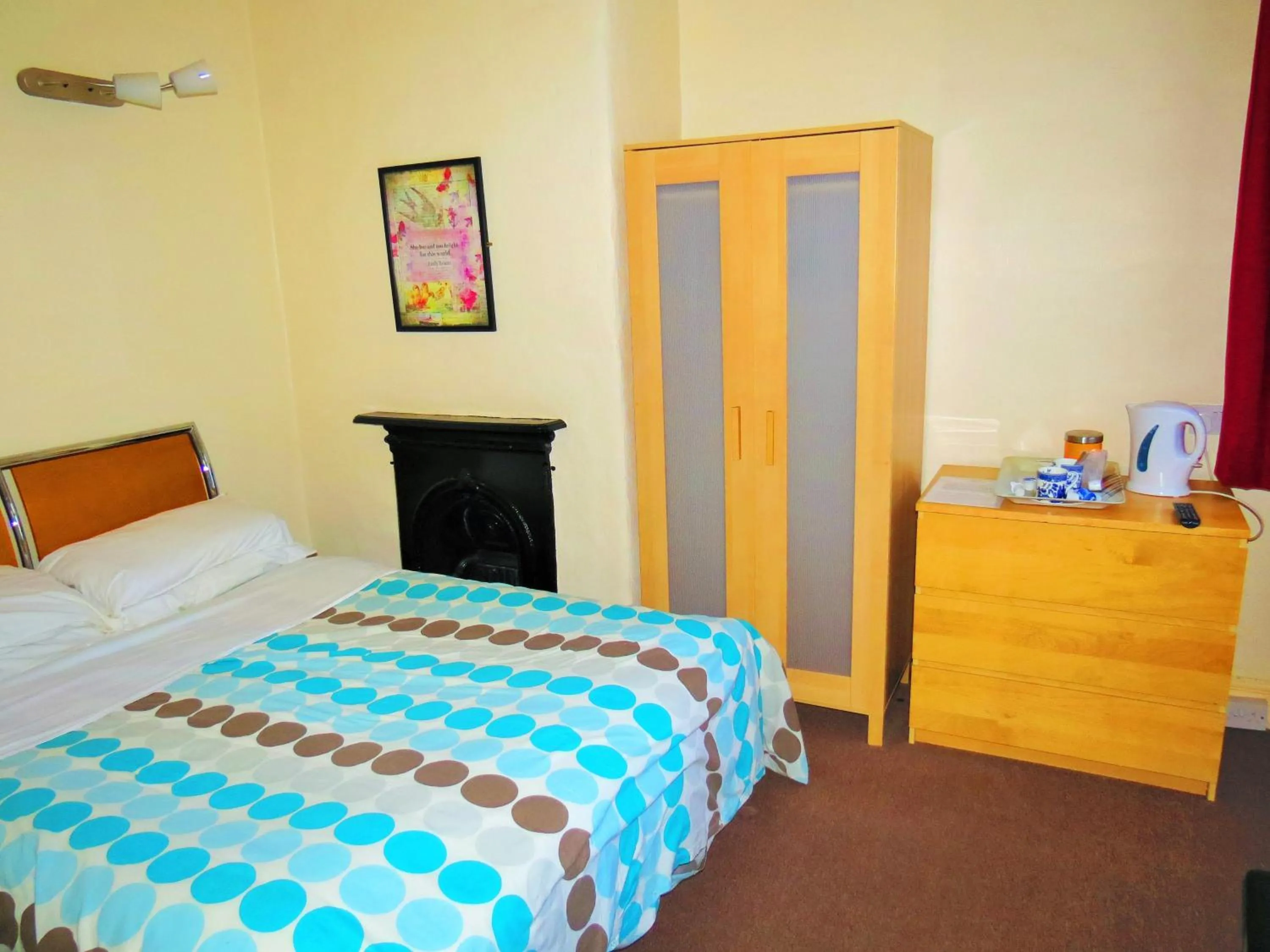 Bed in The Apothecary Guest House