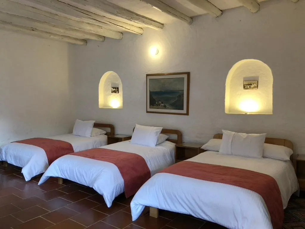 Bedroom, Bed in Hotel Hospederia San Carlos Villa De Leyva