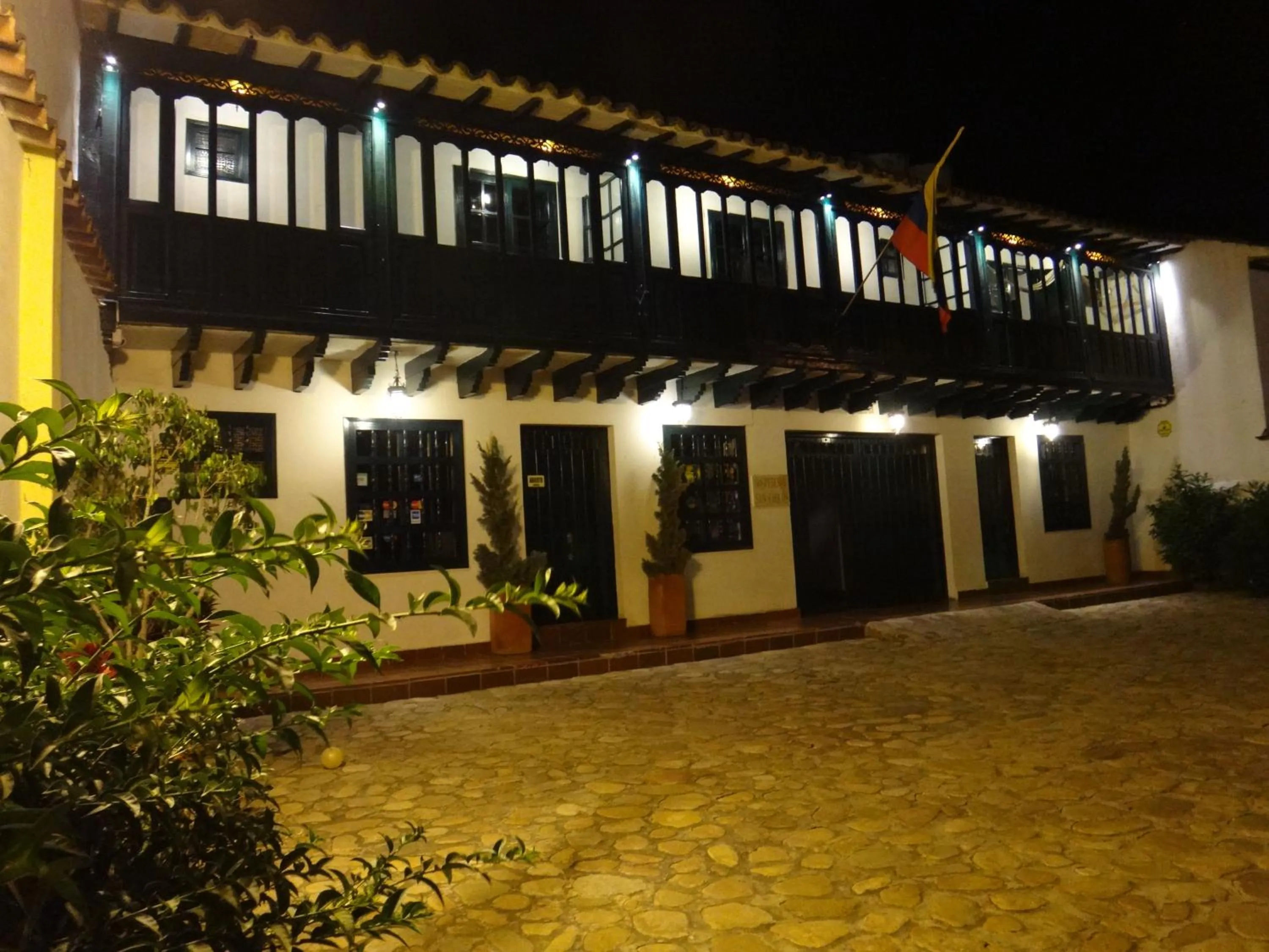 Property building in Hotel Hospederia San Carlos Villa De Leyva